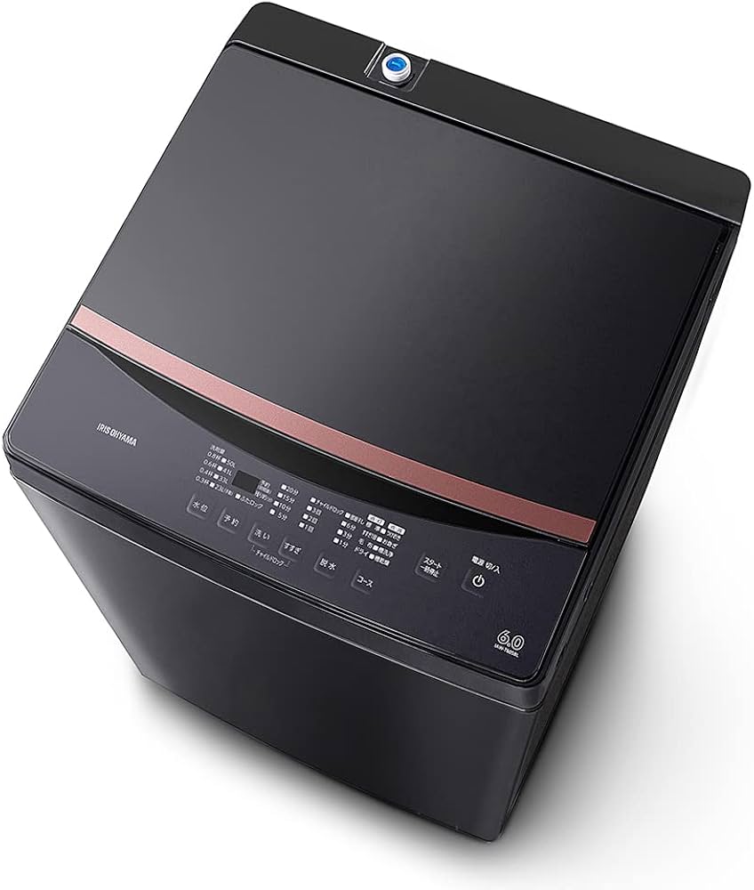Amazon | アイリスオーヤマ 洗濯機 6kg 新生活 一人暮らし ブラック