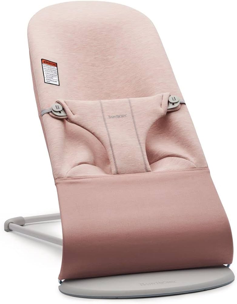 Amazon.com : BabyBjörn Bouncer Bliss, 3D Jersey, Dusty Pink : Baby