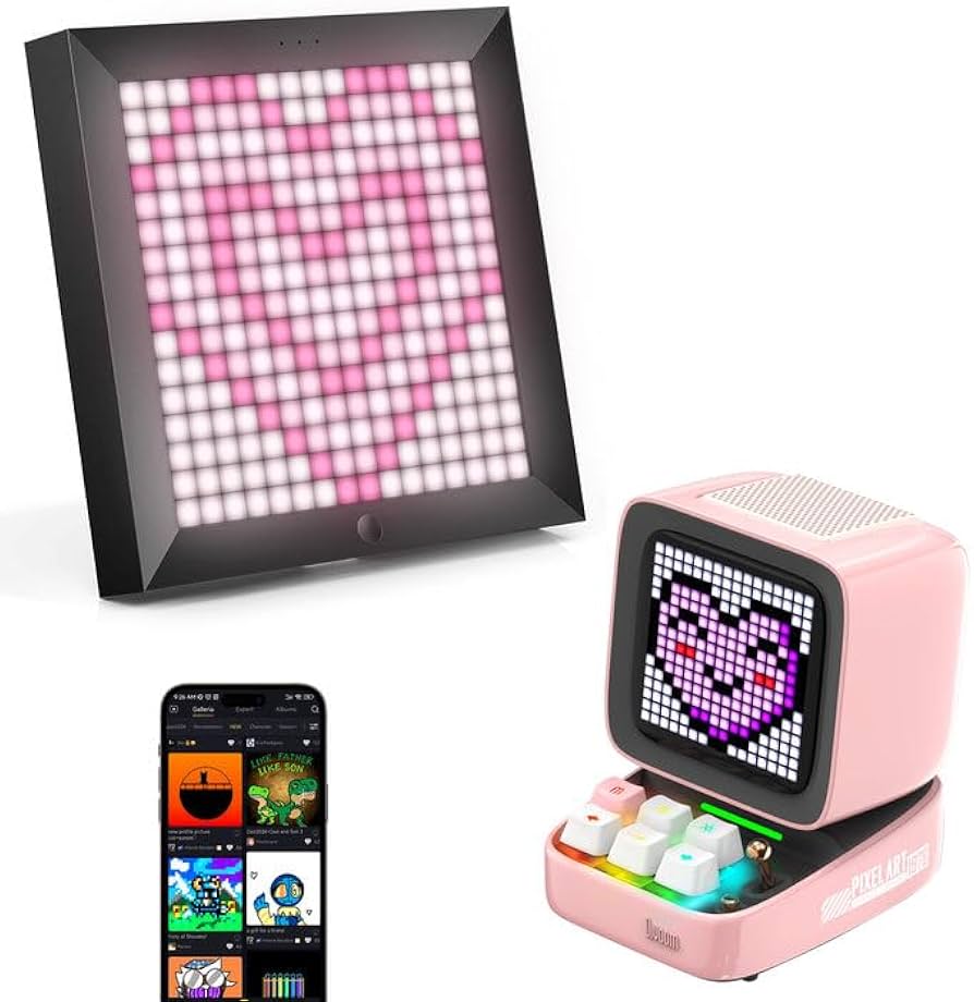 Amazon.com: Divoom Pixoo Pixel Art Display & Ditoo Pro Retro