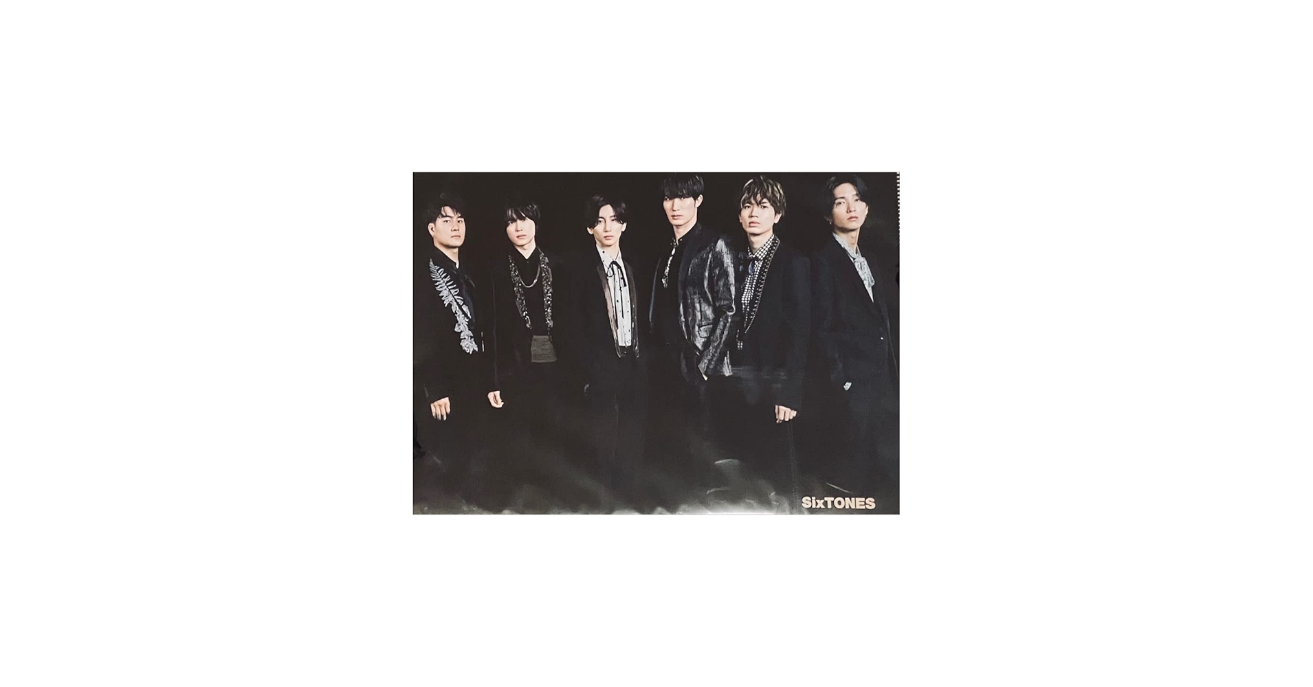 Amazon.co.jp: SixTONES 【 クリアファイル （ 集合 ） 】 「慣声の
