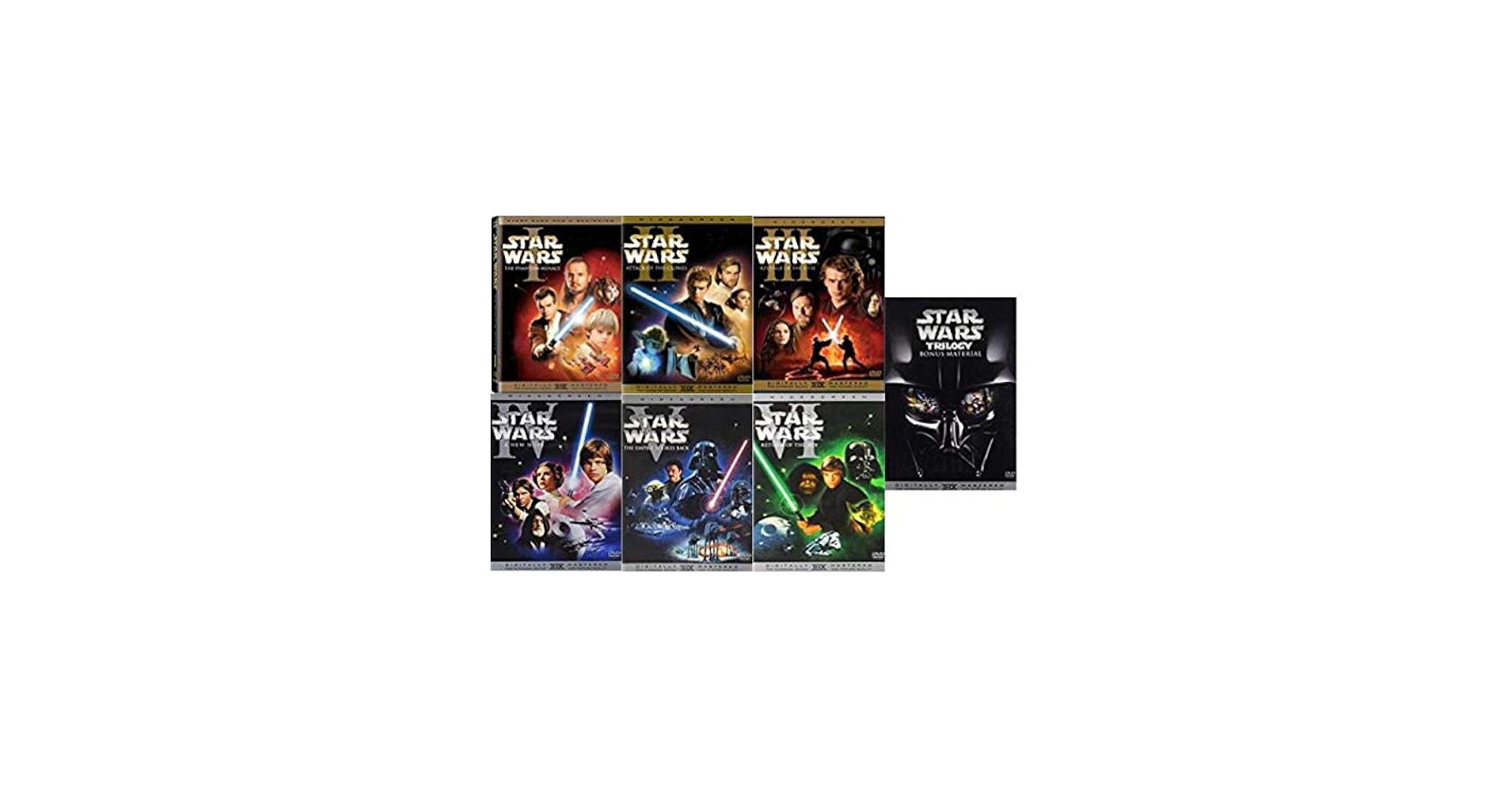 Amazon.com: Star Wars: The Complete Saga 10-DVD Collection 6-Film