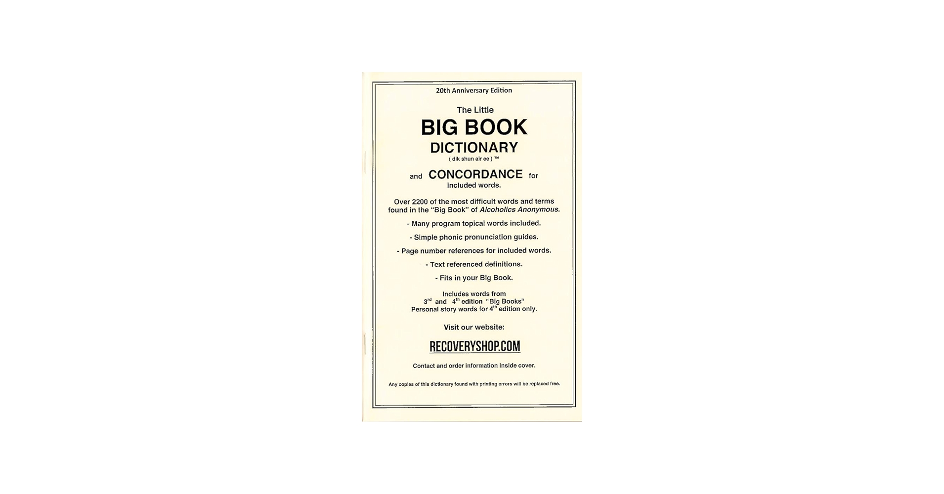 The Little Big Book Dictionary: Lyle P, Lyle Parkins