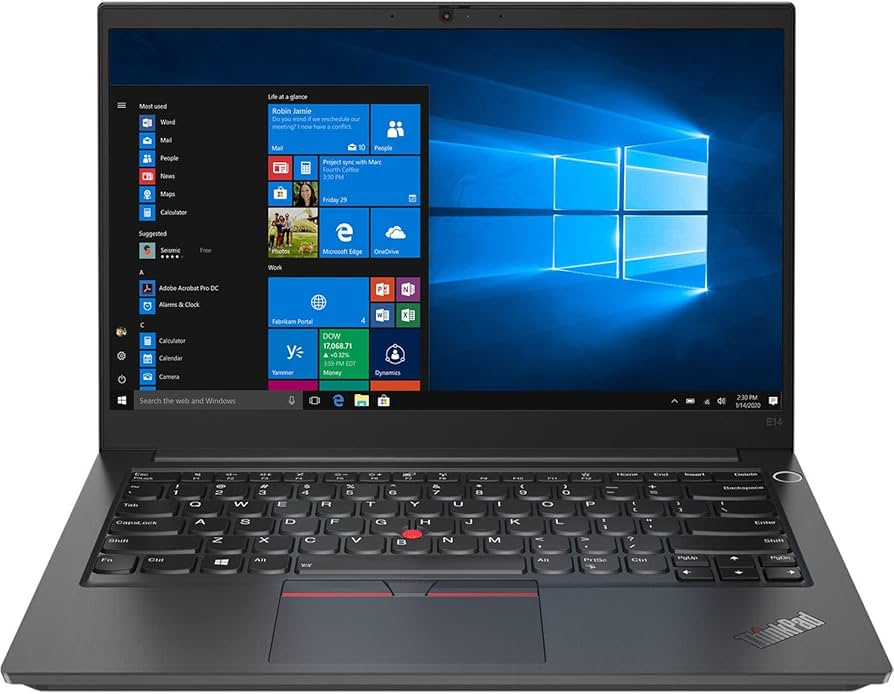 Amazon.com: Lenovo ThinkPad E14 Gen 2 Home & Business Laptop