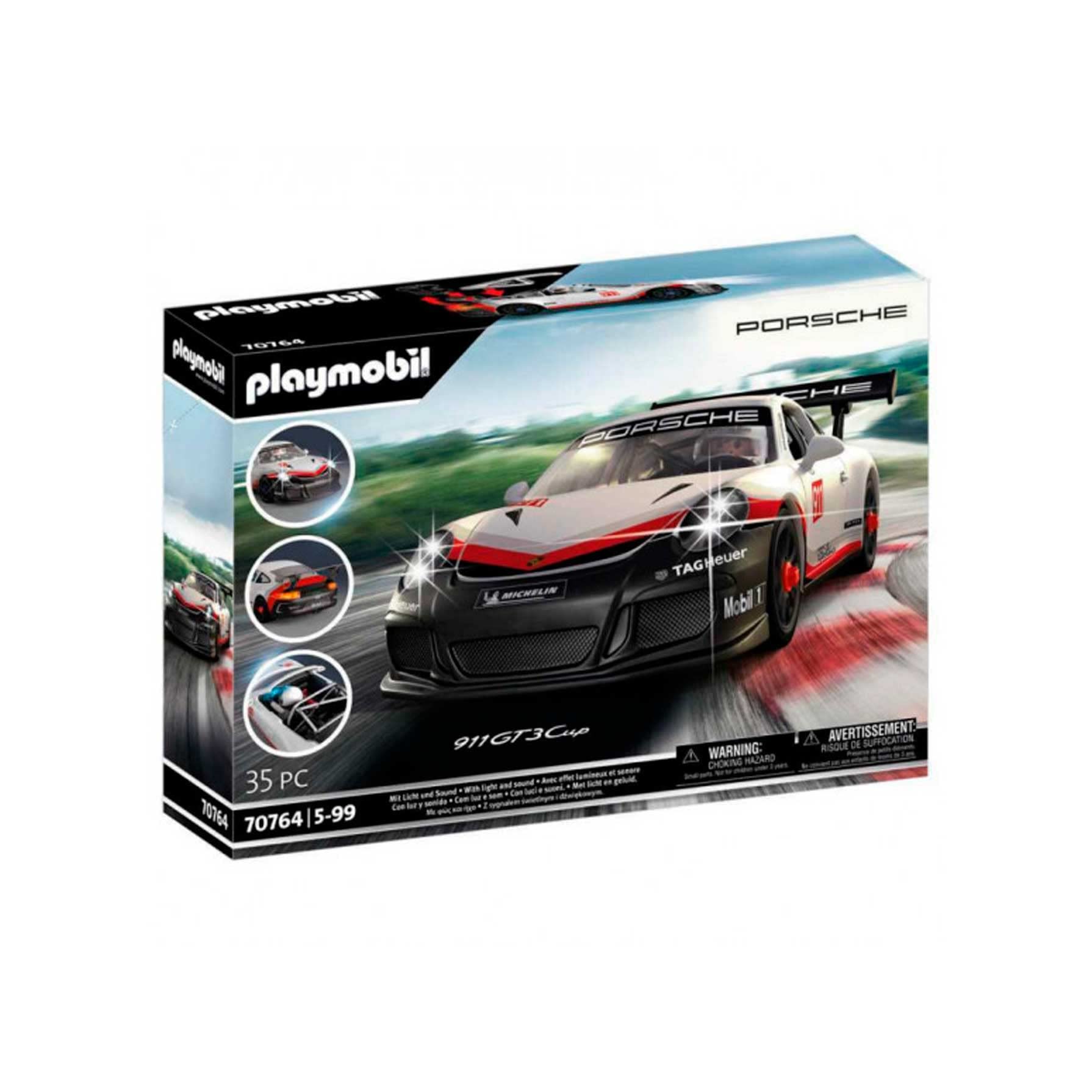 Amazon.com: Playmobil Porsche 911 GT3 Cup : PLAYMOBIL®: Toys & Games