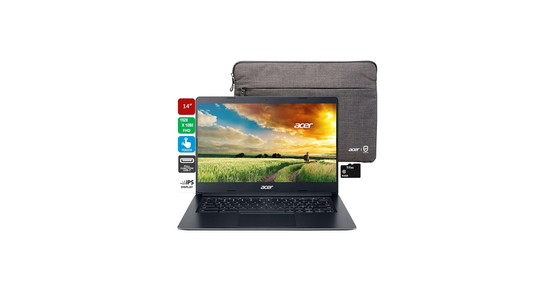 Amazon.com: acer 2023 Chromebook 314 Laptop Computer 14” Full HD