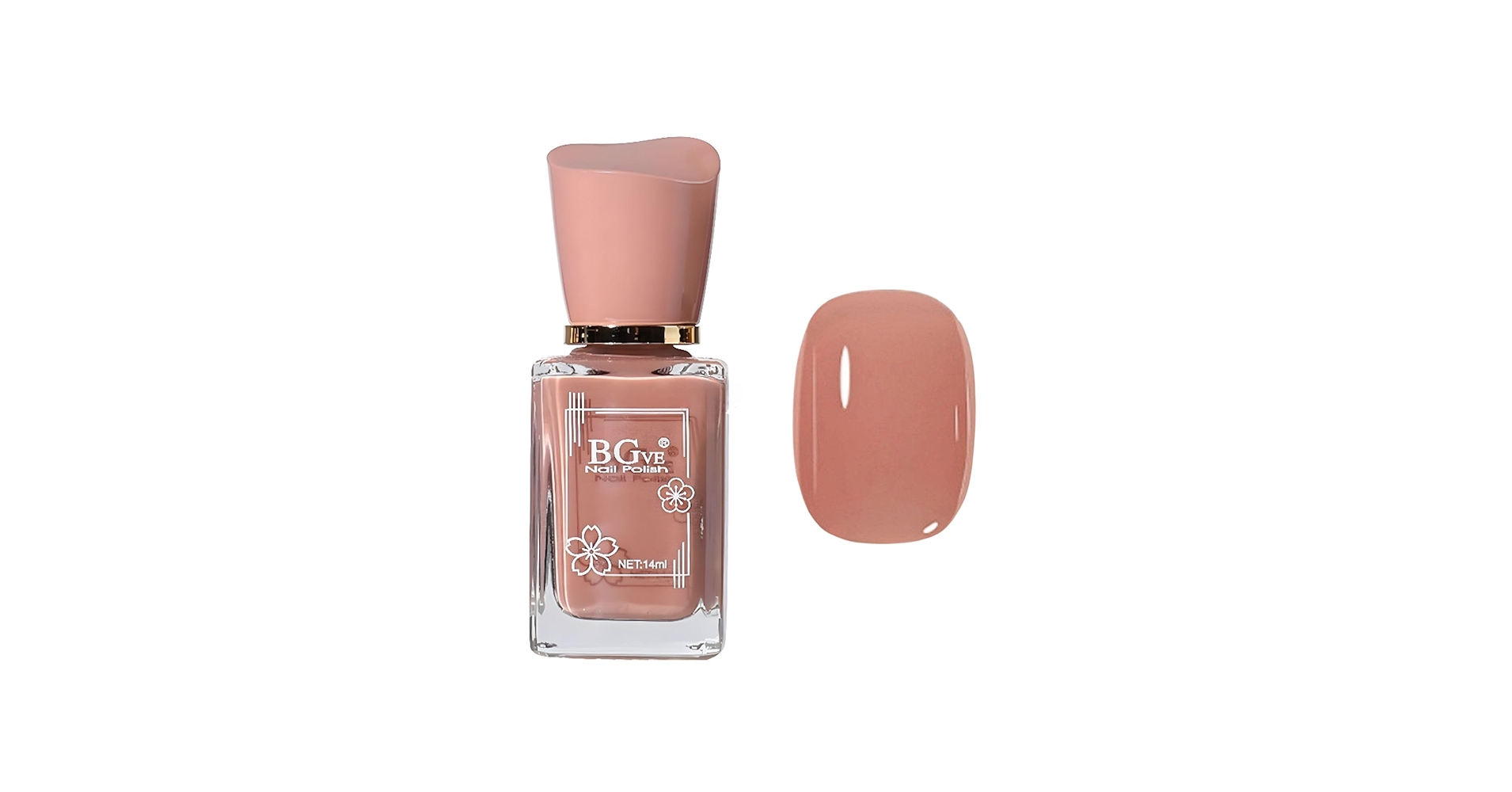 Amazon.com : NovaCharm Sheer Nail Polish Nude - Fast Drying