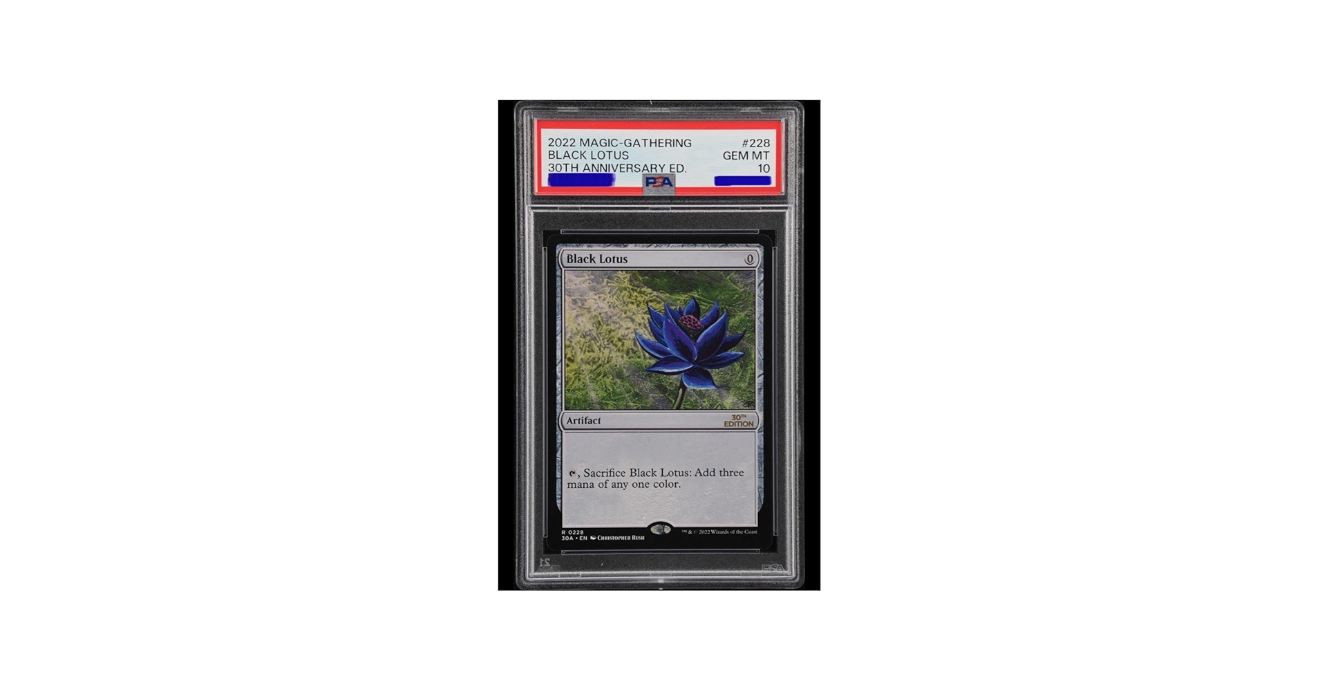 Amazon.co.jp: MTG Black Lotus PSA10 30th Anniversary JCQ : おもちゃ