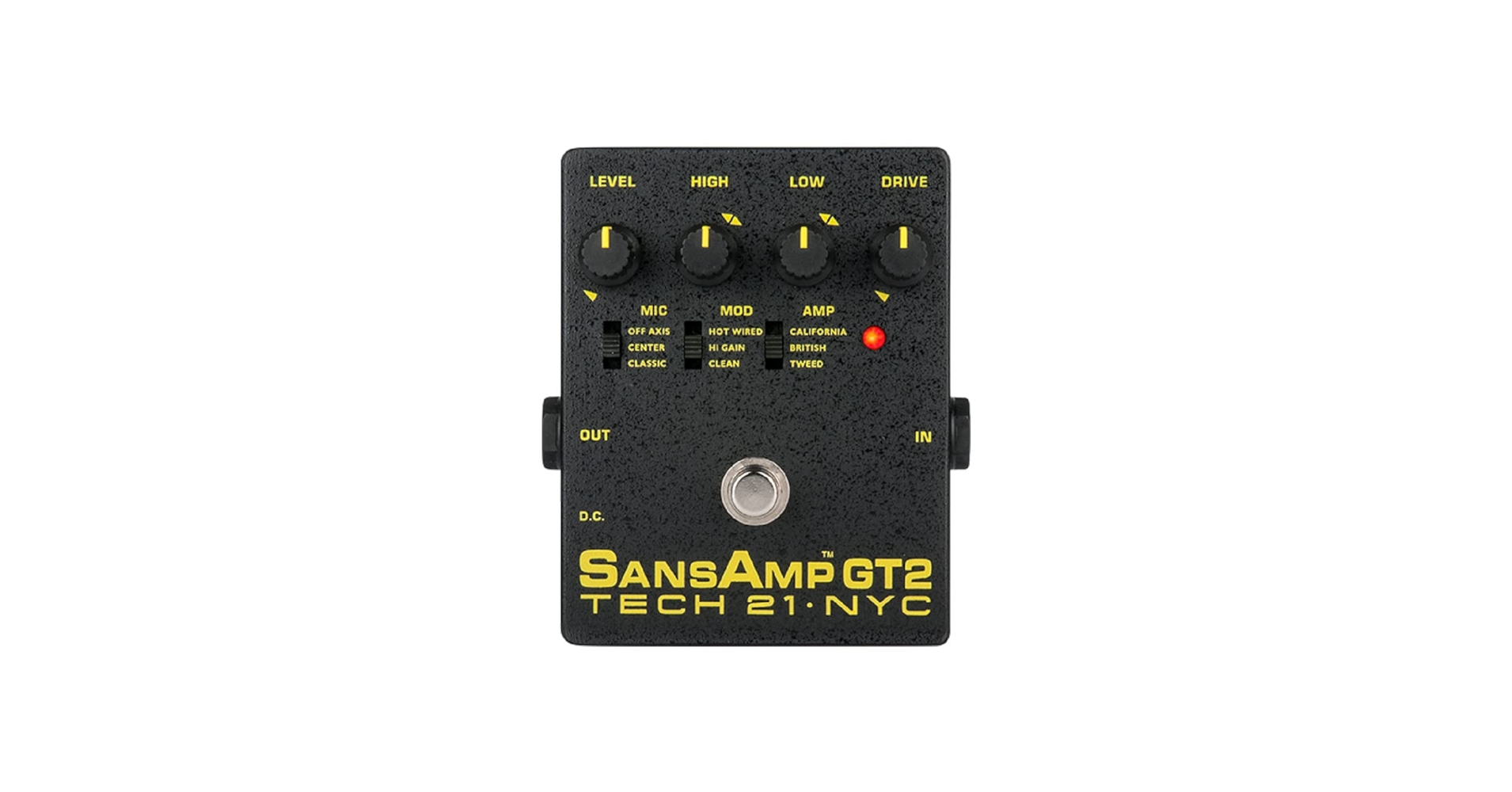 Amazon.com: Tech 21 GT2 SansAmp GT2 : Musical Instruments