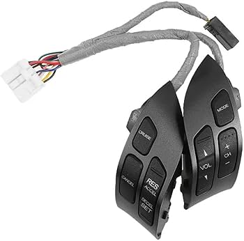 Amazon.co.jp: アクセサリー 車の多機能ステアリングホイール