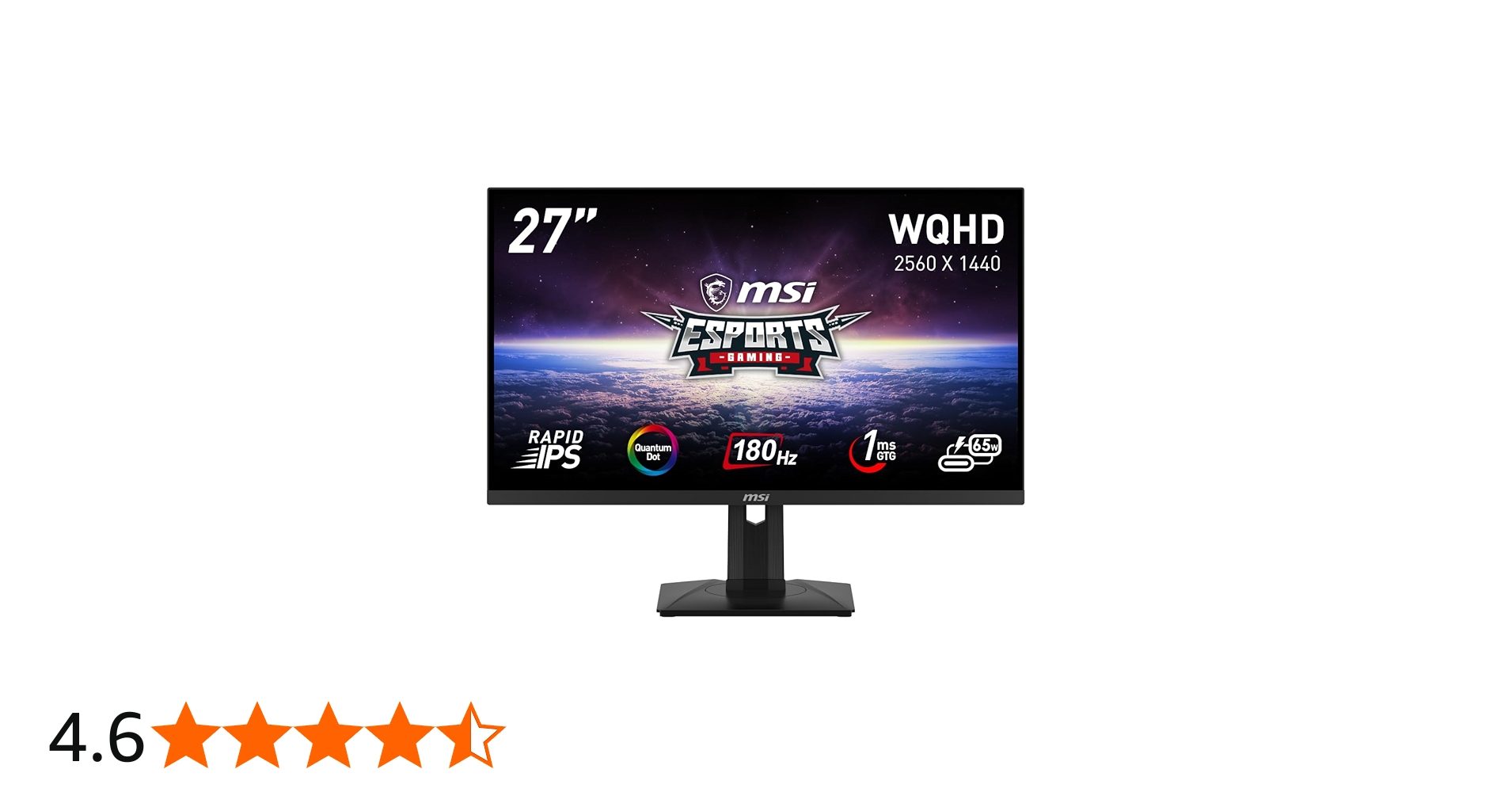 Amazon | MSI ゲーミングモニター MAG 274QRF QD E2 27インチ/WQHD