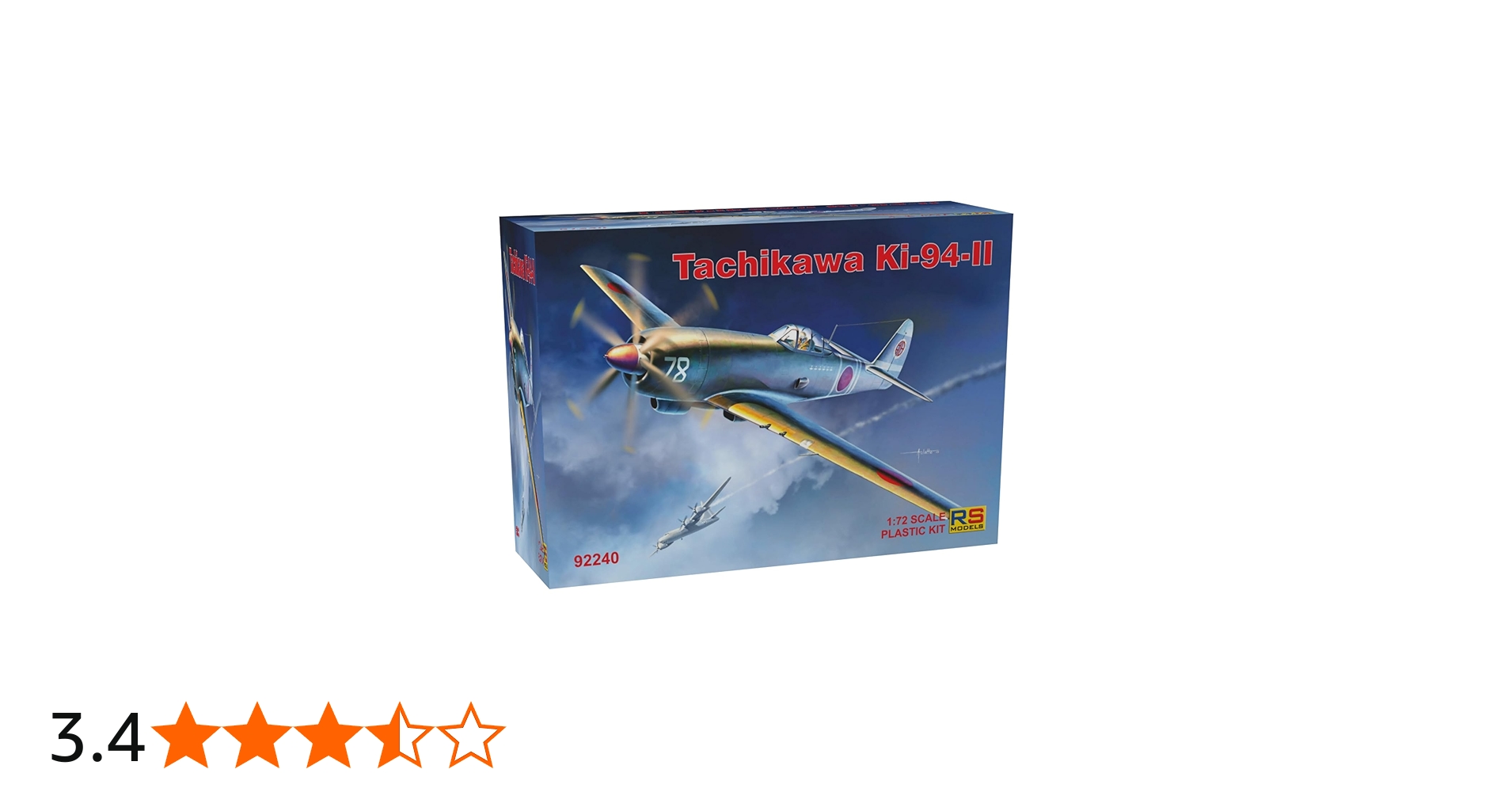 Amazon | RSモデル 1/72 日本陸軍 立川 キー94-II 試作高高度防空戦闘