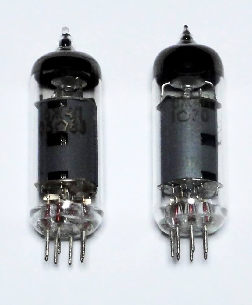 Amazon | 真空管アンプ 交換用ロシア製真空管 6Ж4П (6J4P) 6AU6 / EF94