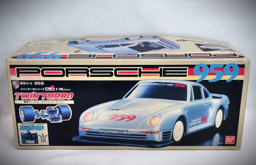 Amazon.co.jp: ラジオトロン ラジコンカー ポルシェ 959 ツインターボ