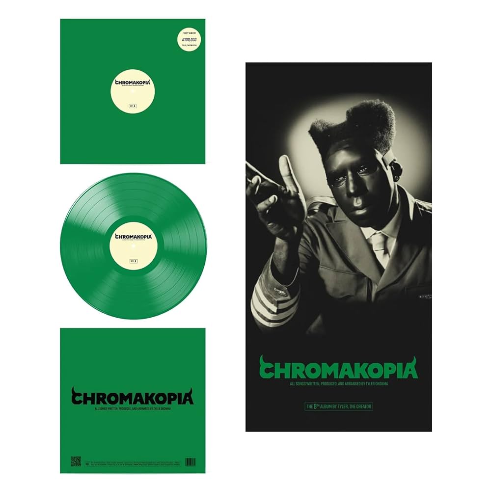 Amazon.com: Tyler the Creator CHROMAKOPIA Test Pressing Vinyl with