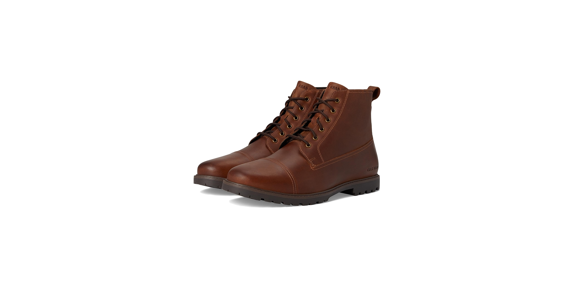 Amazon.com | Cole Haan Men's Grand+ Lug Boots Bayou 7 Medium