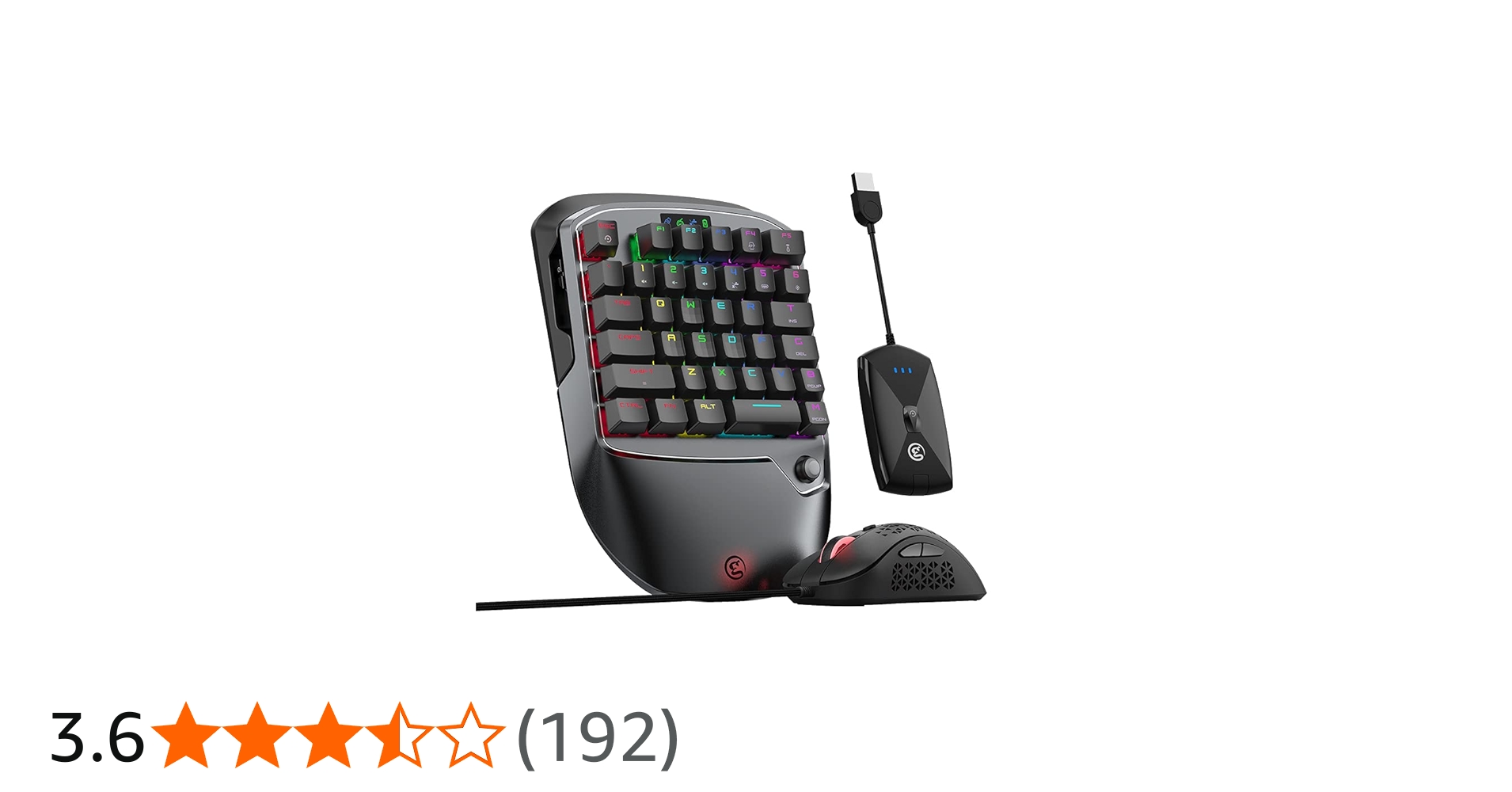 Amazon.co.jp: GameSir VX2 AimSwitch ゲーミングキーボード 片手