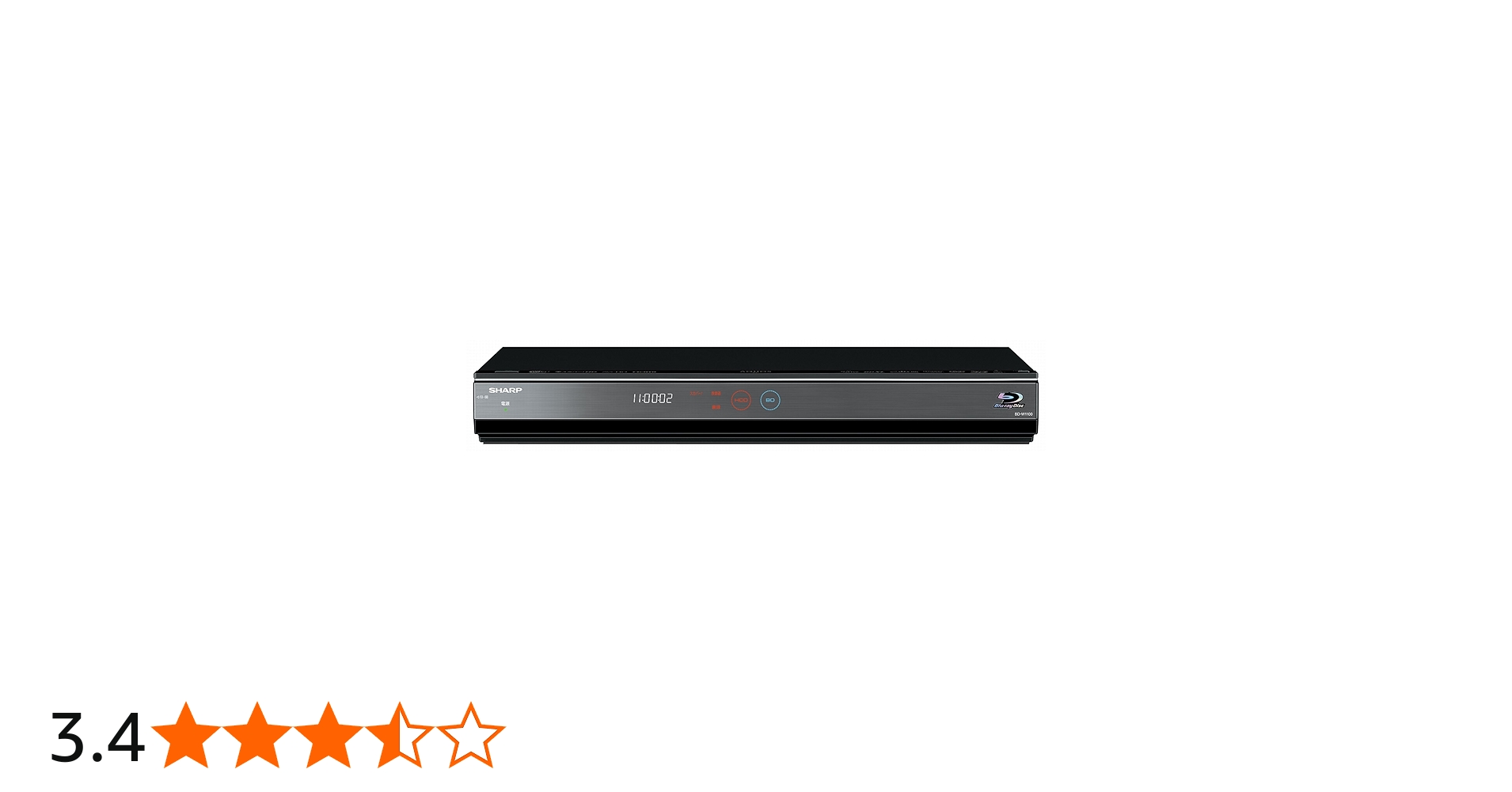 Amazon | シャープ 1TB 2チューナー ブルーレイレコーダー ハイ