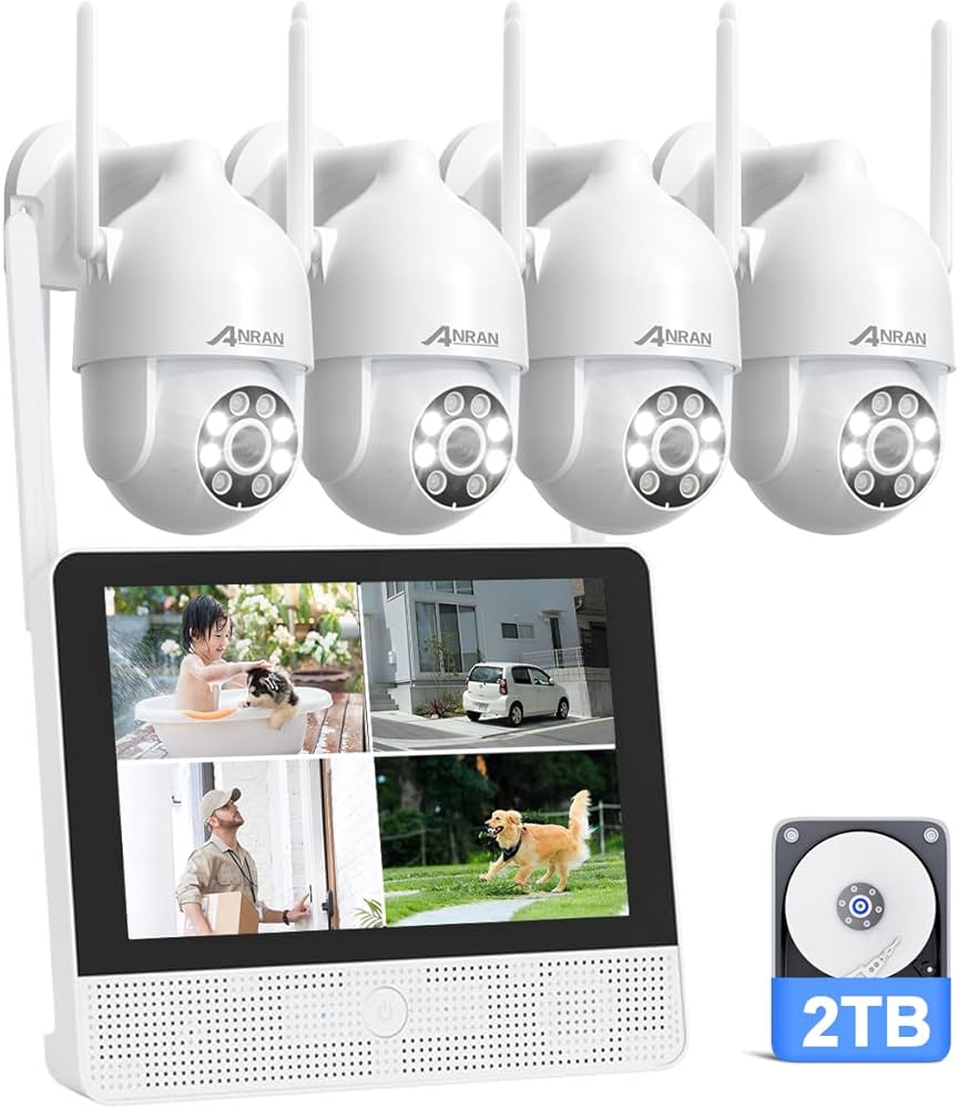 Amazon.co.jp: 【2025最新システム・500万高画素・360°自動追尾・2TB