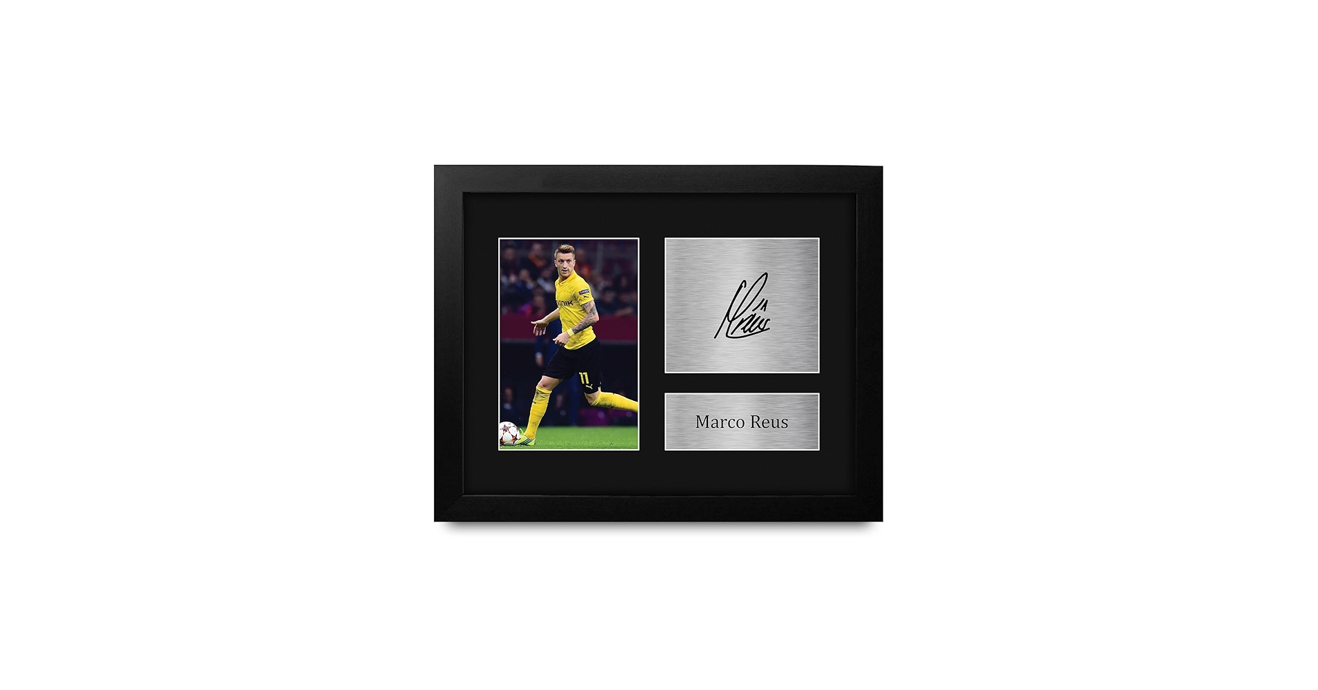 Amazon.com: HWC Trading Marco Reus Dortmund Framed Gifts Printed