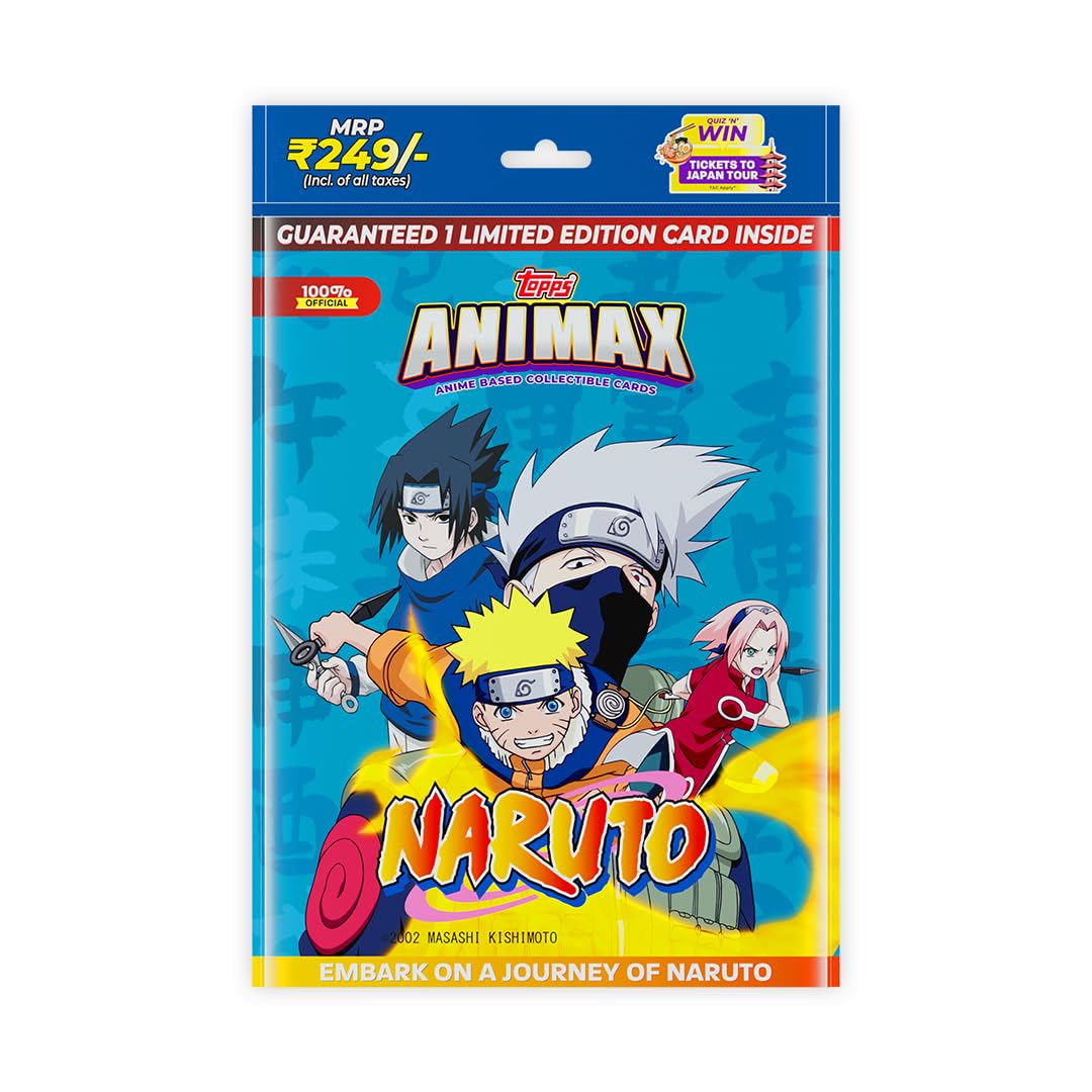 Topps Animax 2024 Official Naruto Collectible Card Game - Smart