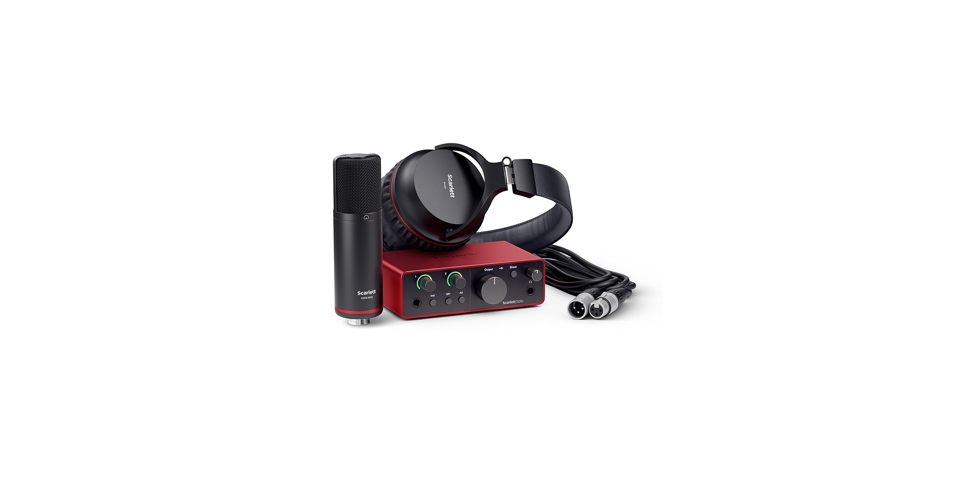 Amazon.com: Focusrite Scarlett Solo Studio 4th Gen USB Audio