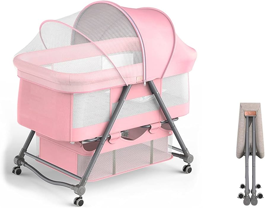 Amazon.co.jp: Luddy ベビーベッド ベビーラック ハイローベッド