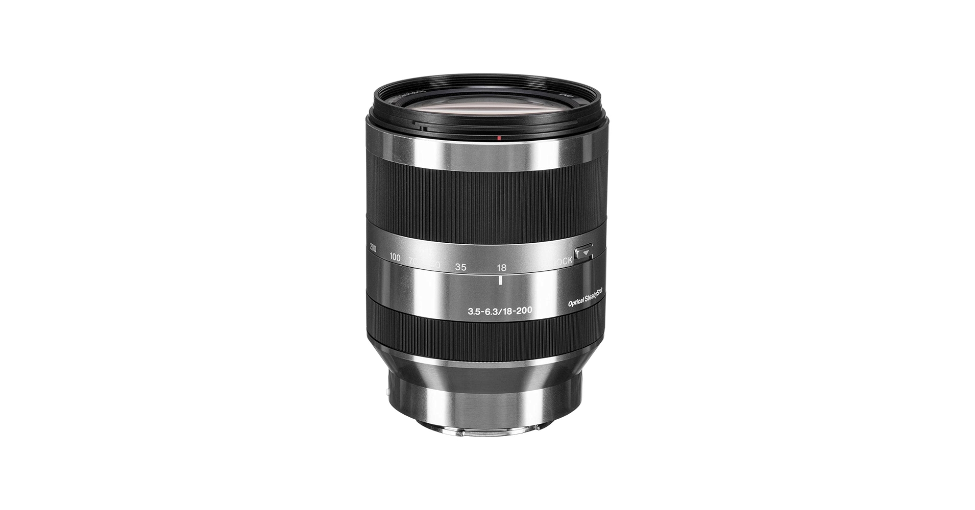 Amazon.com : Sony Alpha SEL18200 E-Mount 18-200mm F3.5-6.3 OSS