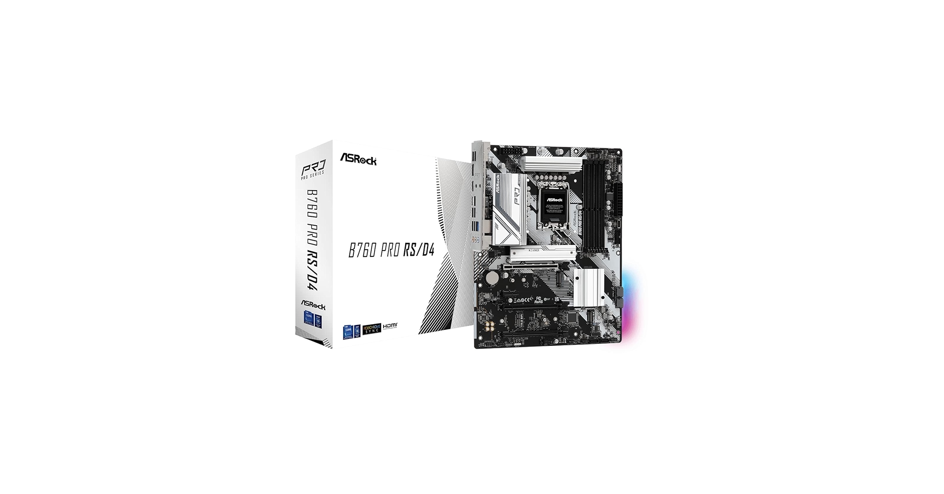 Amazon.com: ASRock B760 Pro RSD4 LGA1700 ATX Motherboard