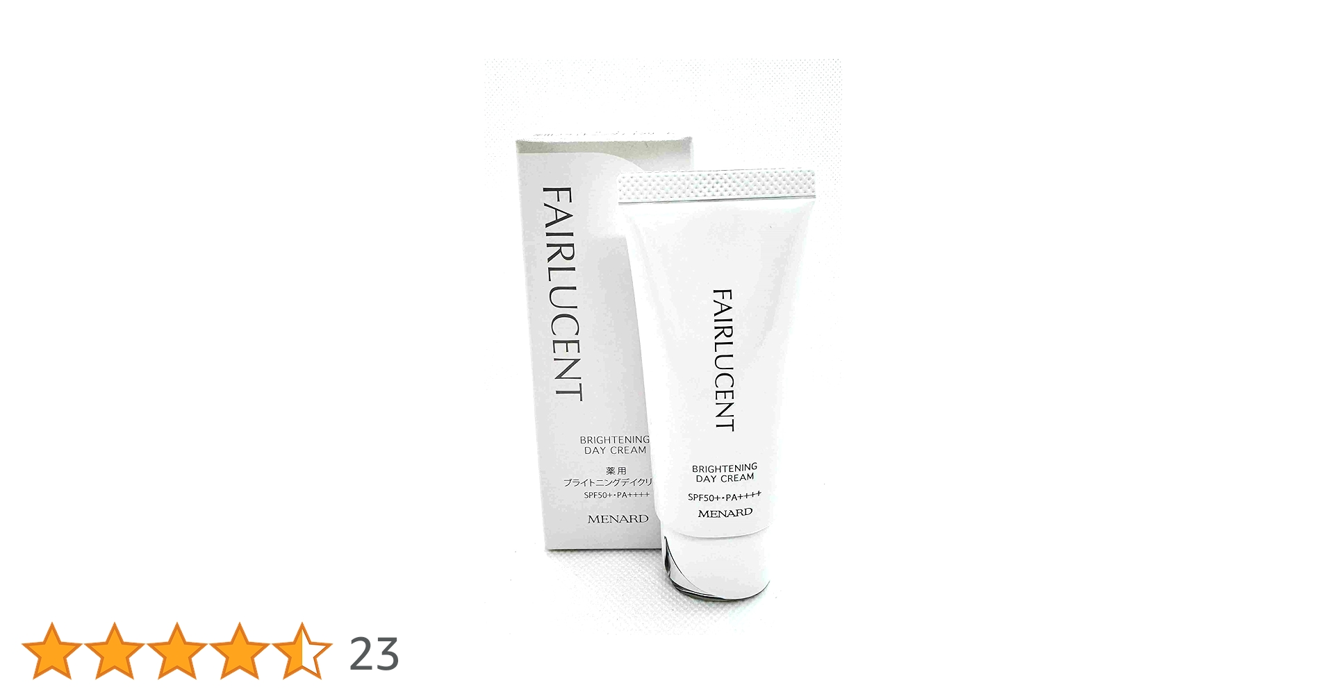 メナードフェアルーセント薬用ブライトニングデイクリーム&TK洗顔2点