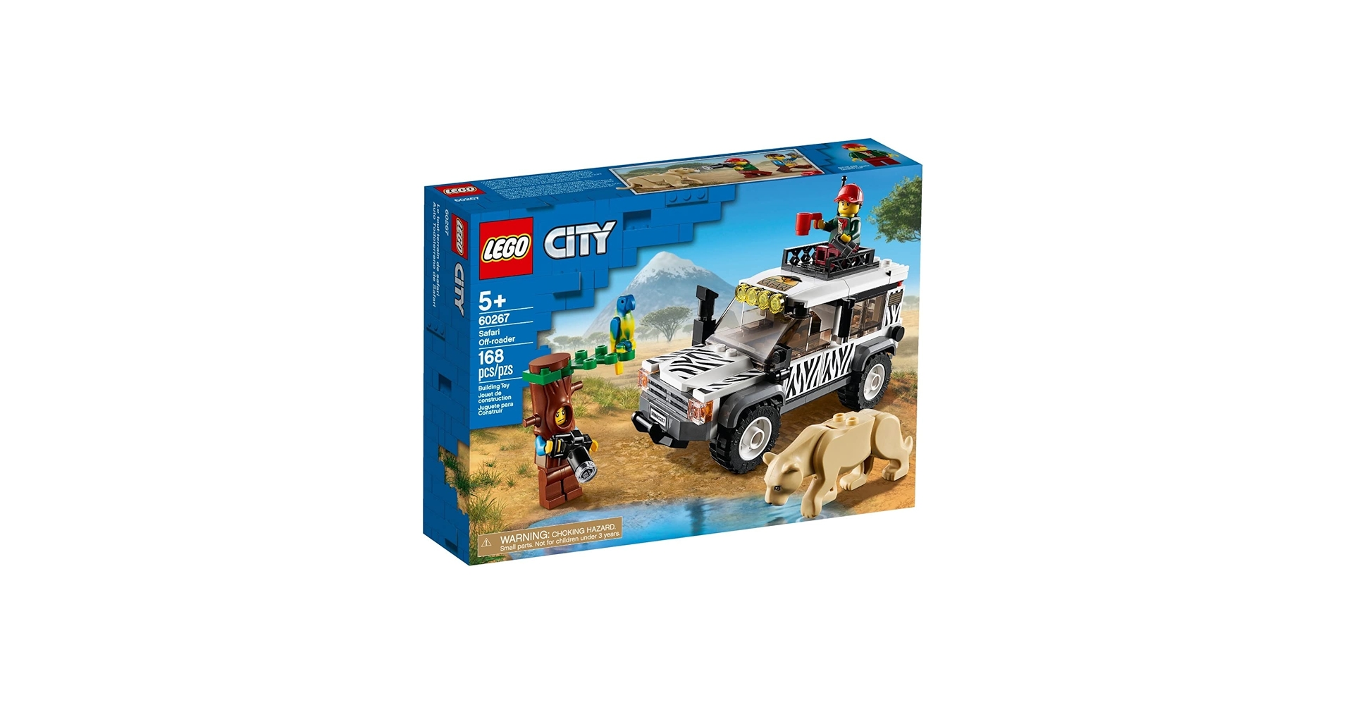Amazon.com: LEGO City Safari Off-Roader 60267 Off-Road Toy, Cool