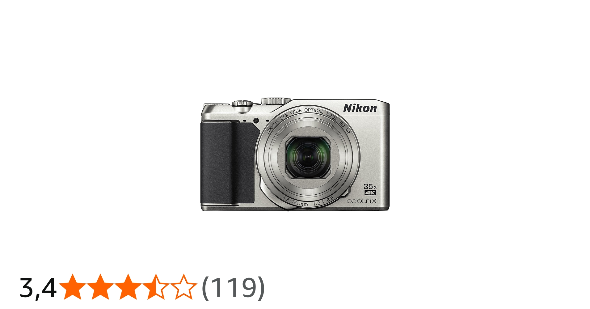 Nikon Câmera digital COOLPIX A900 (prata) | Amazon.com.br
