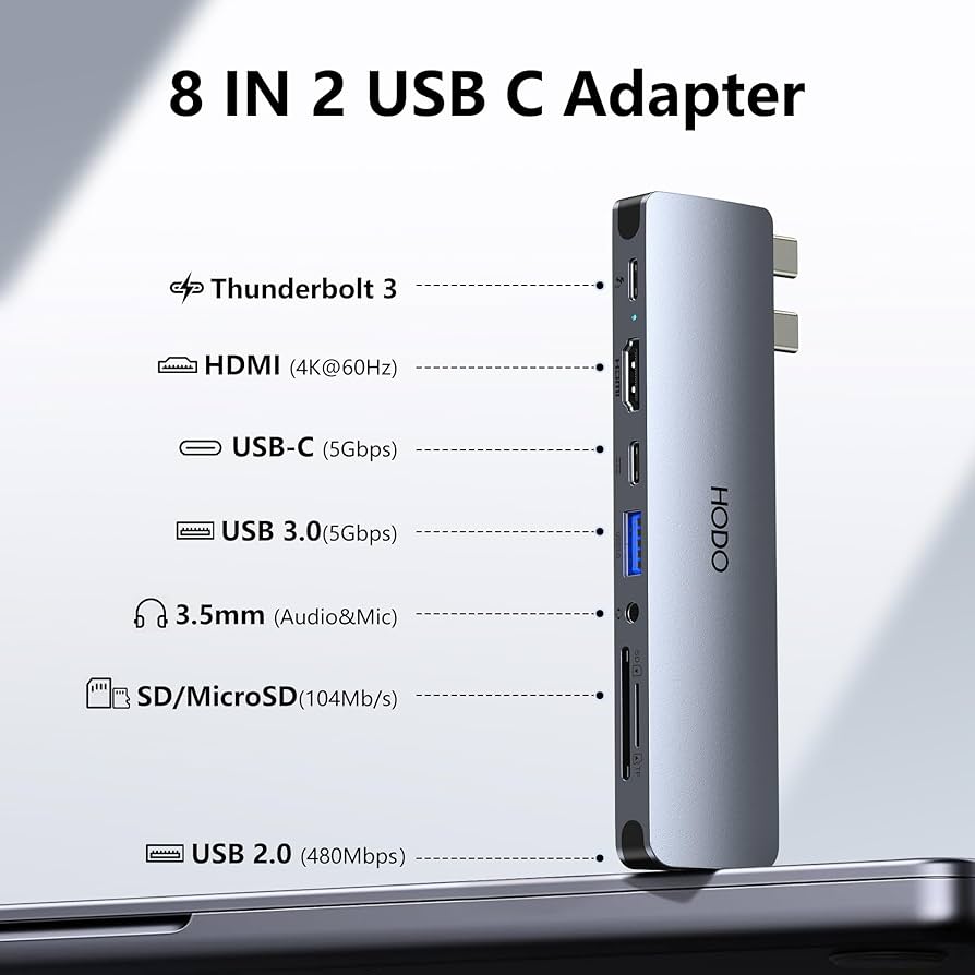 Amazon | USB Cハブ HDMI USBアダプター MacBook Pro Air M3 M2 M1