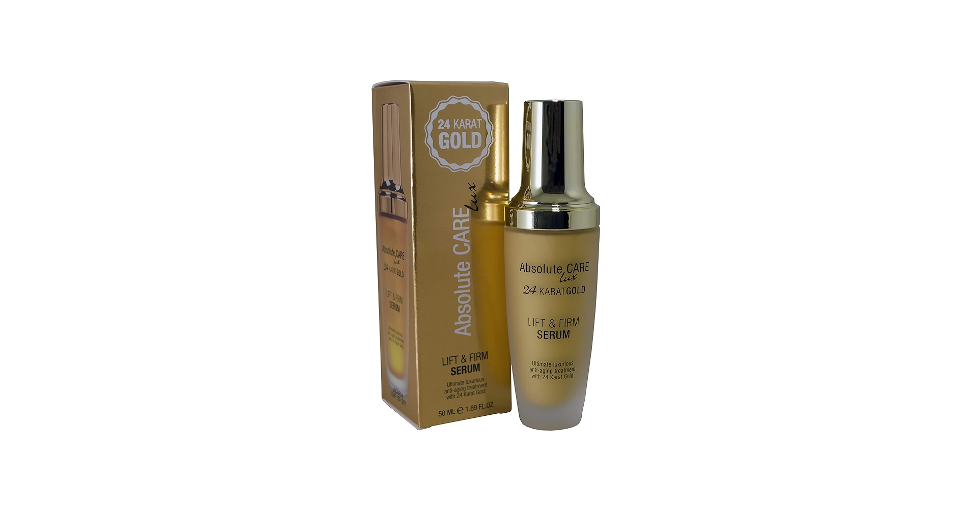 Amazon.com: Absolute Care Lux 24 Karat Gold Lift & Firm Serum 50ml