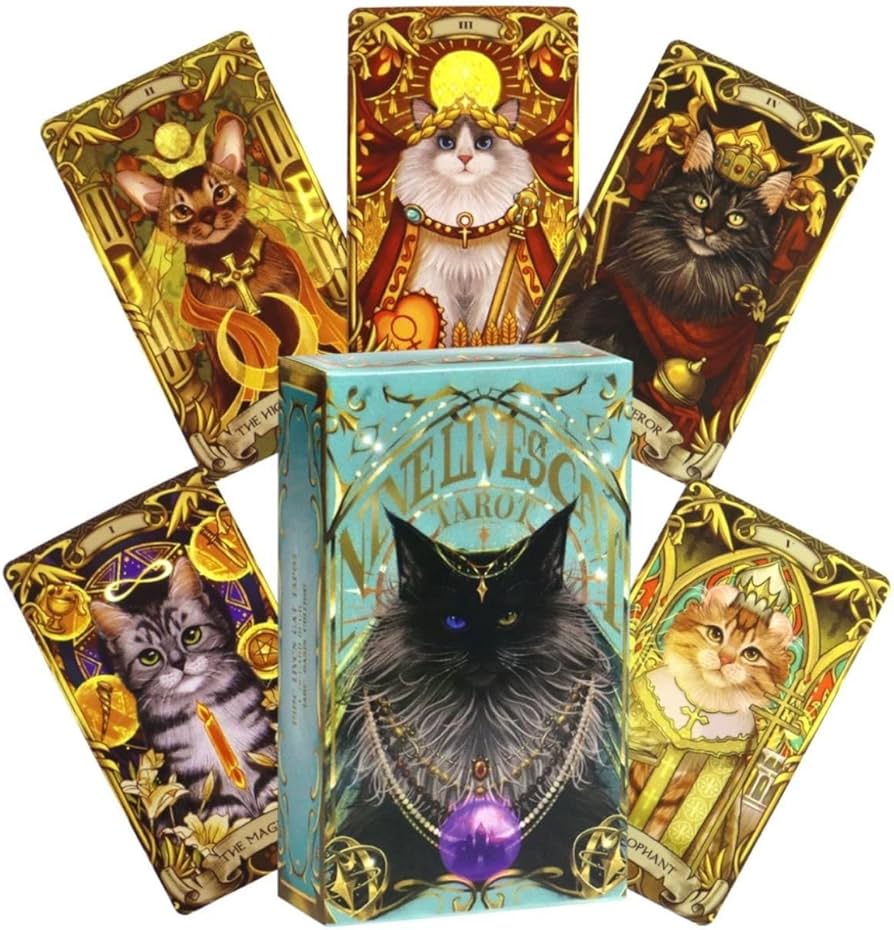 Amazon.co.jp: 猫 タロットカード オラクルカード ルノルマンカード