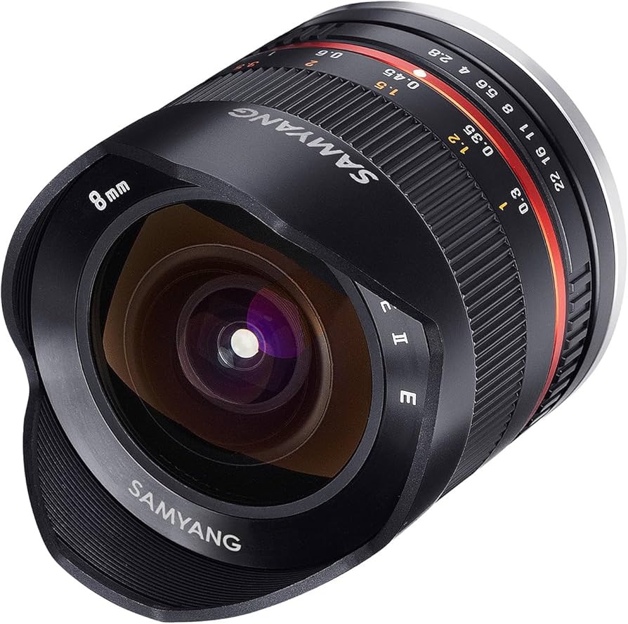 Amazon.com : Samyang MF 8mm F2.8 Fisheye II Manual Focus Lens for