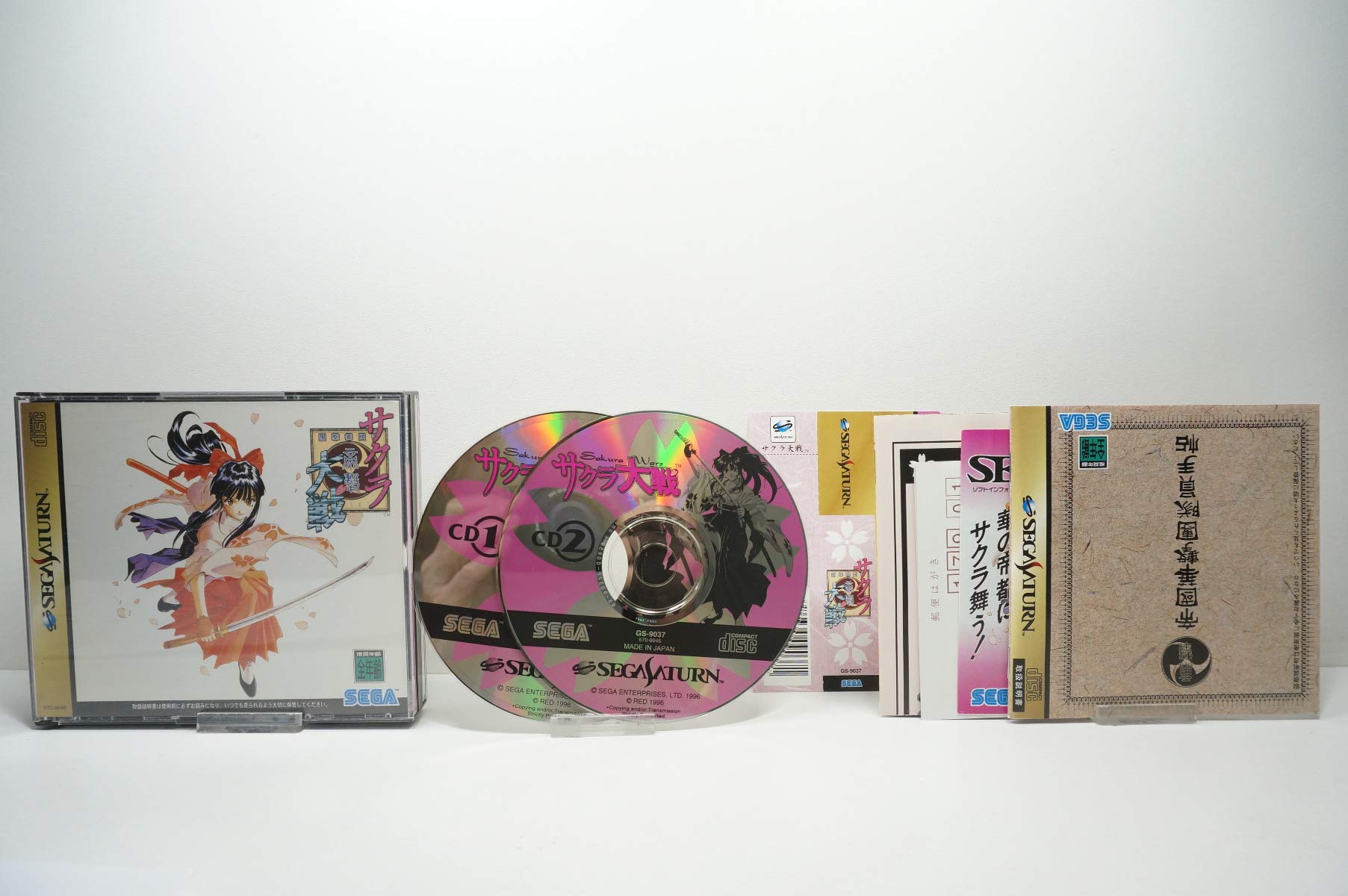 非売品 サクラ大戦 セガサターン SS 販促品 ダミージャケット 店頭用