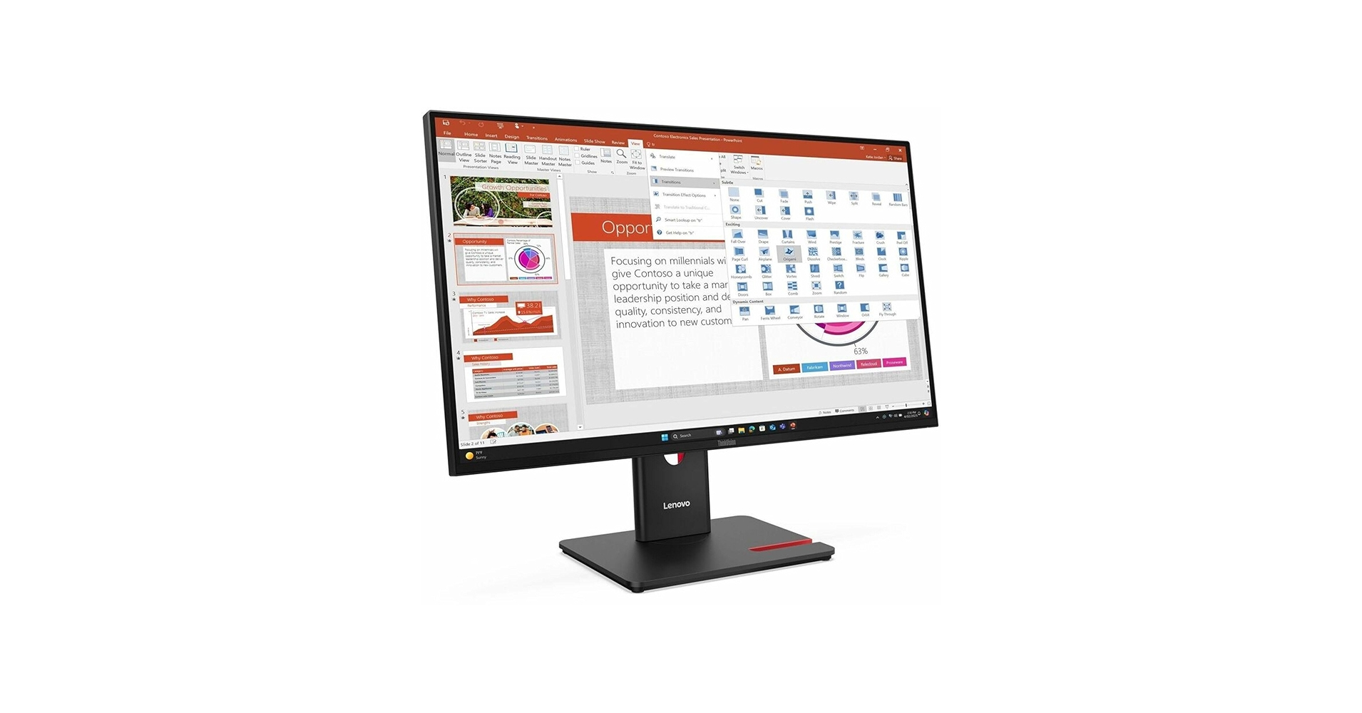 Amazon.com: Lenovo ThinkVision T27-40 27