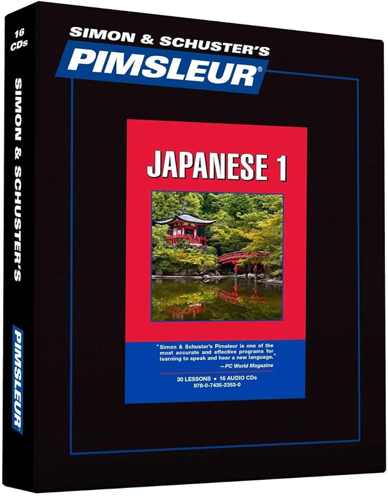 Amazon.com: Pimsleur Japanese Level 1 CD: Learn to Speak and