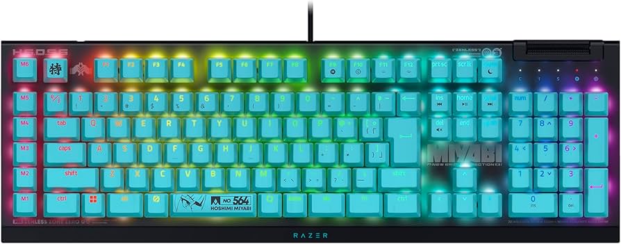 Amazon.co.jp: ゼンレスゾーンゼロ ゲーミングキーボード Razer