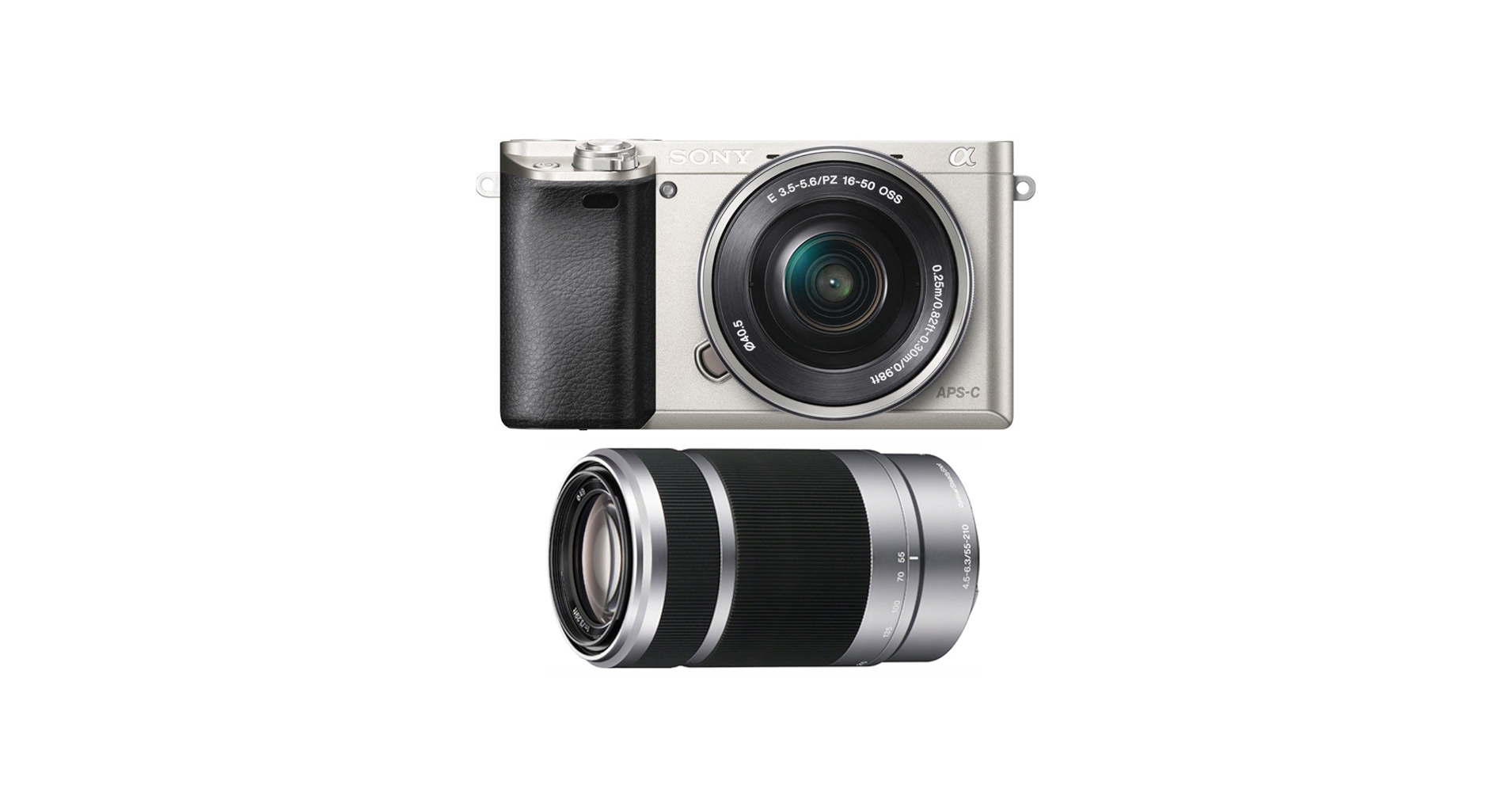 Amazon.com : Sony Alpha a6000 Camera with 55-210mm and 16-50mm