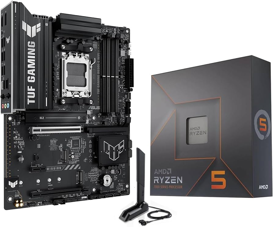Amazon.com: MICRO CENTER AMD Ryzen 5 7600X CPU Processor Bundle