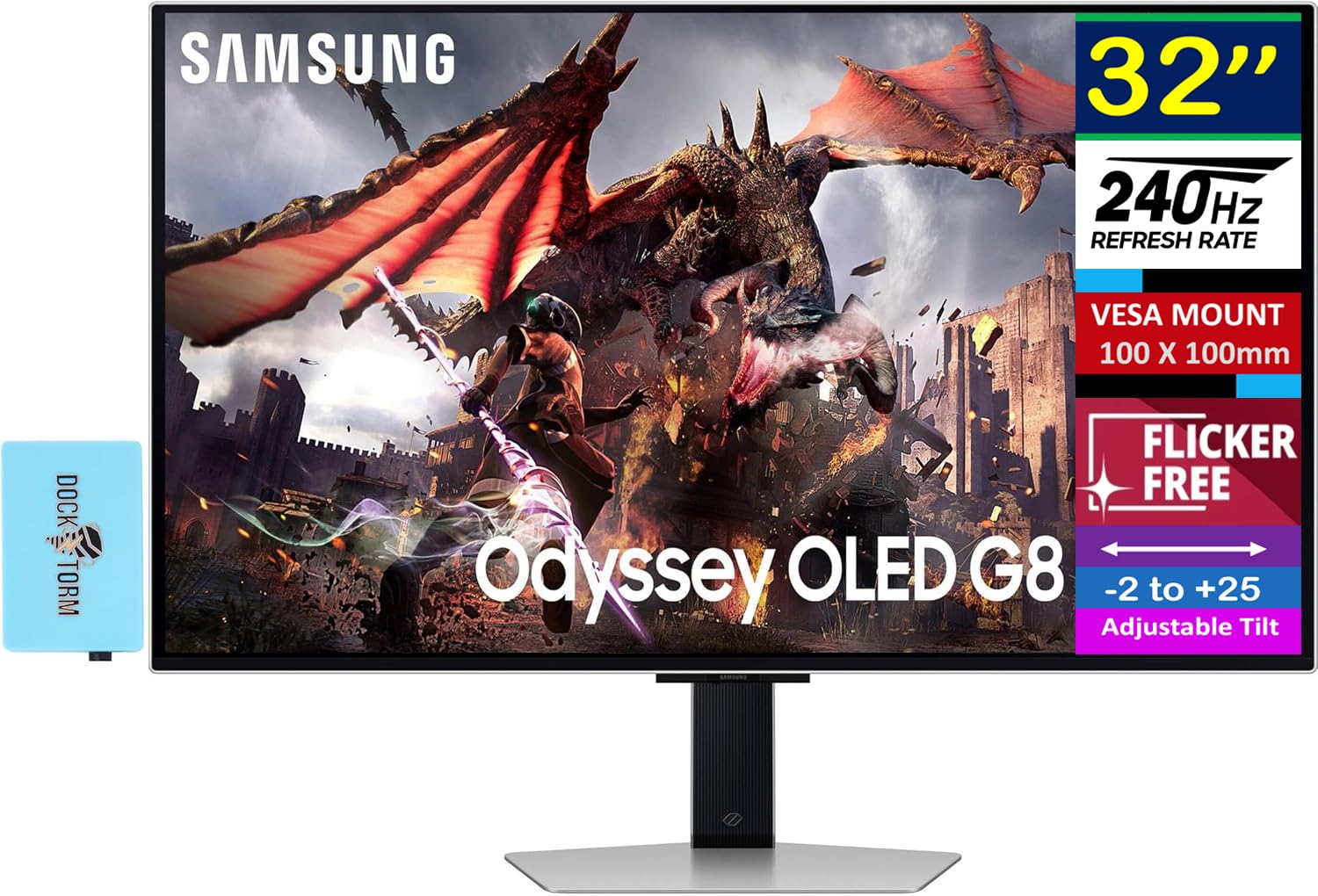 Amazon.com: Samsung Odyssey OLED G8 (G80SD) 32