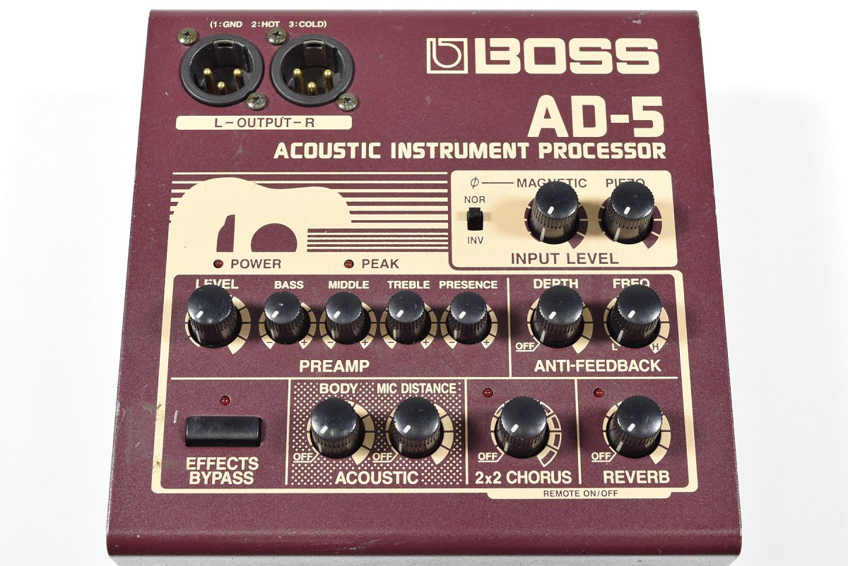 Amazon.co.jp: BOSS / AD-5 Acoustic Instrument Processor [Acoustic