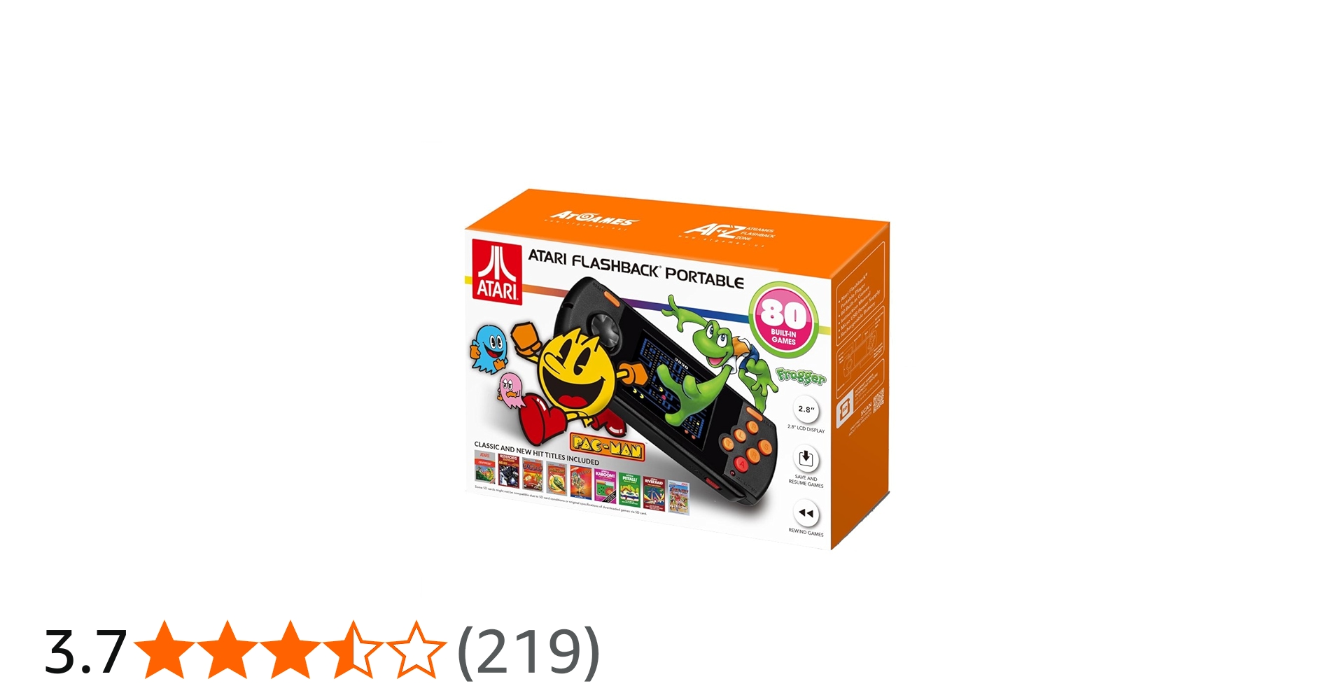 Amazon | 【ATARI】アタリ フラッシュバック ポータブルゲーム機2018