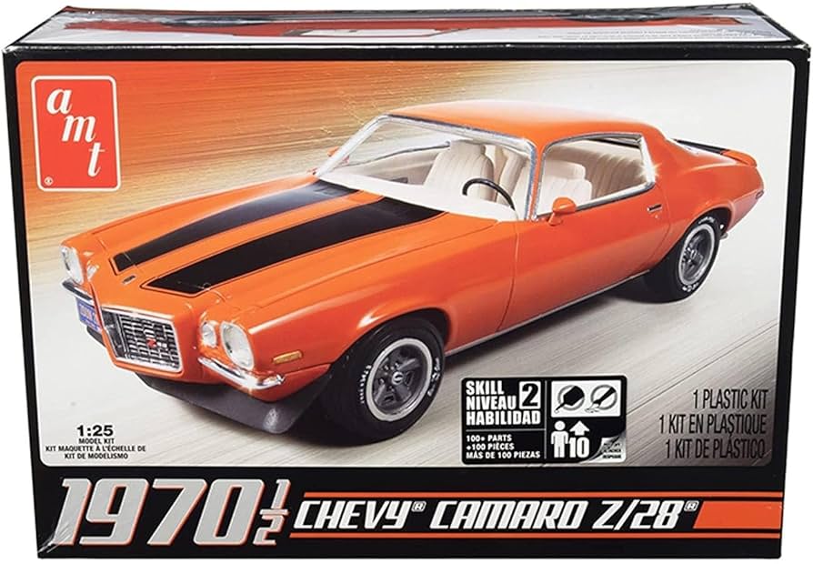 Amazon.com: AMT 1970.5 Camaro Z28 Model Kit : Arts, Crafts & Sewing