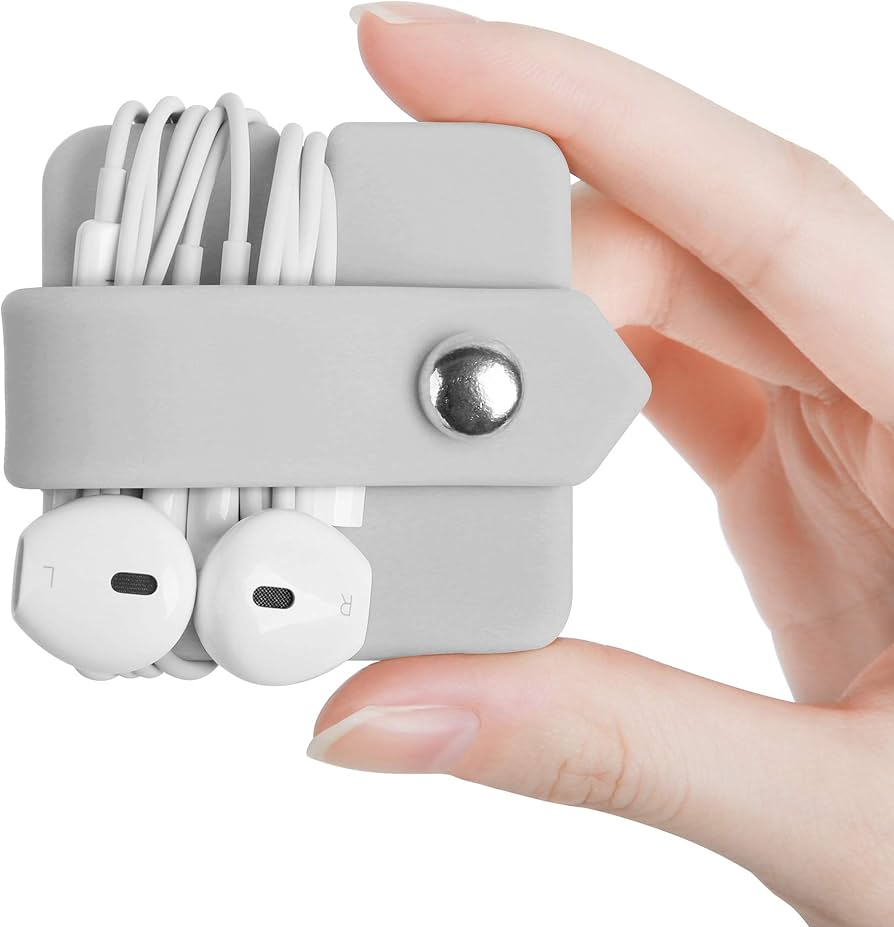 Amazon.co.jp: イヤホン コードホルダーシリコンイヤホン ケーブル