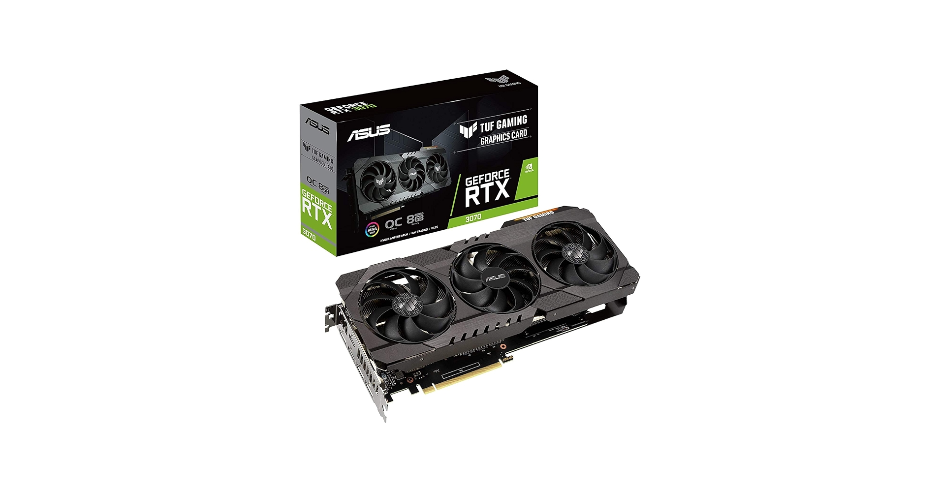 Amazon.com: ASUS TUF Gaming NVIDIA GeForce RTX 3070 OC Edition