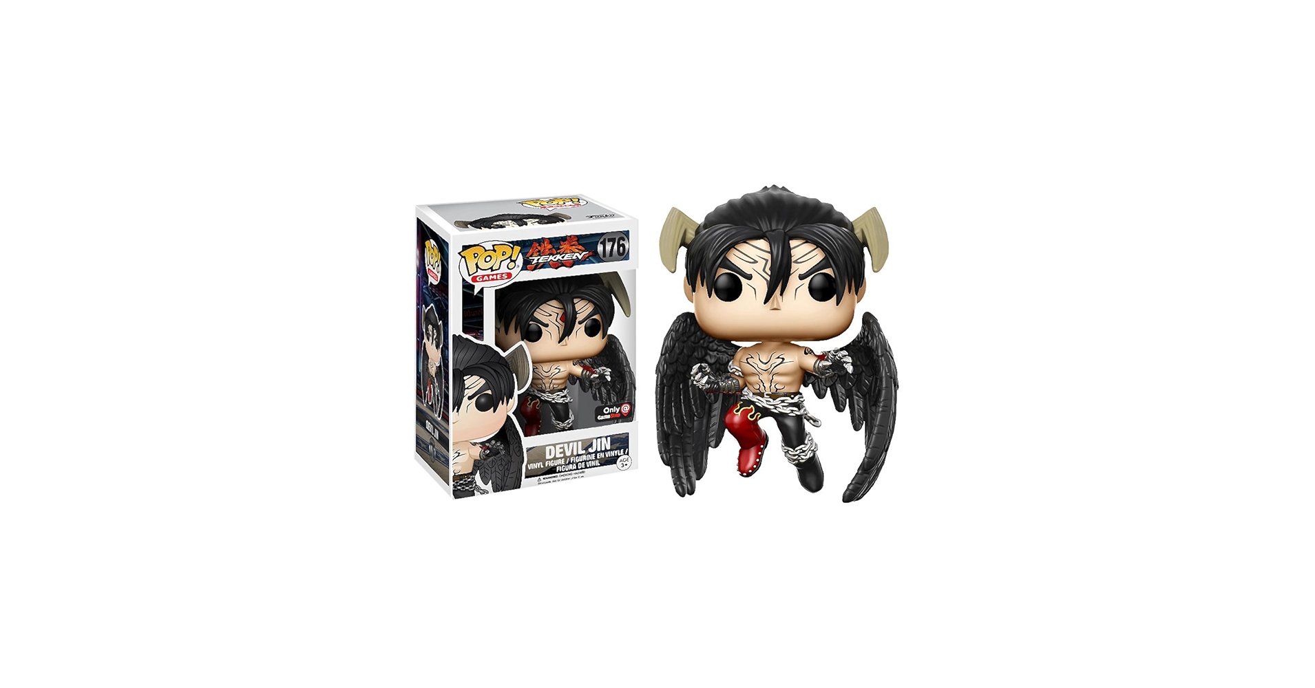 Amazon.com: Funko Devil Jin (GameStop Exclusive): Tekken x POP