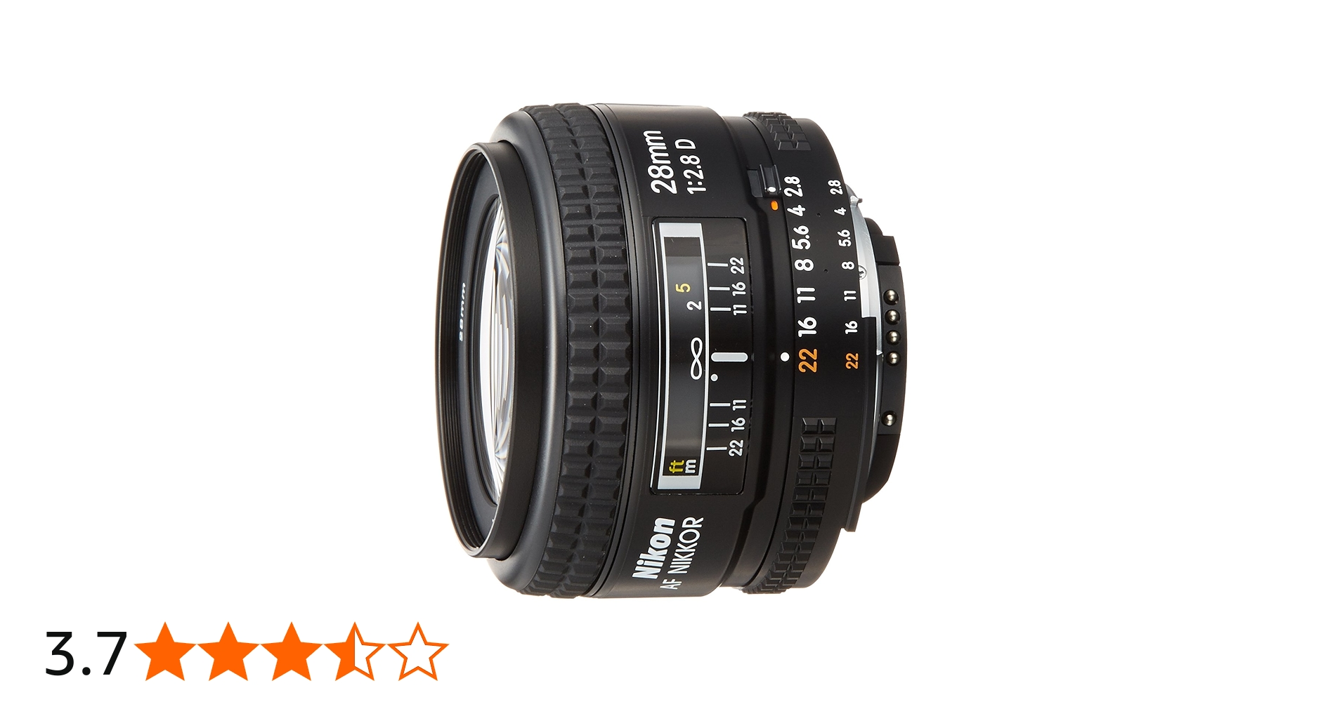 Amazon.co.jp: Nikon 単焦点レンズ Ai AF Nikkor 28mm f/2.8D フル