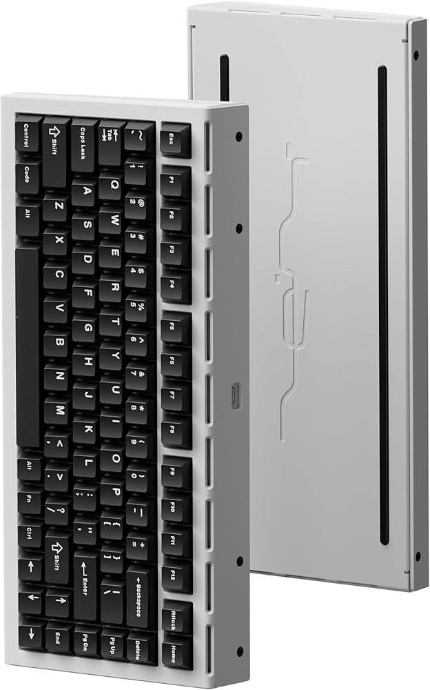 Amazon.com: ZENT75-HE Aluminum 75% Wired Magnetic Keyboard